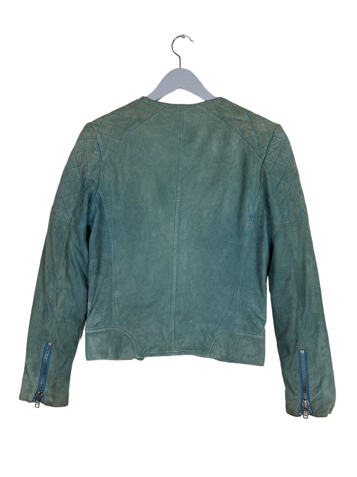 Paul & Joe 🔥 PAUL & JOE LEATHER MOTO JACKET Size XS / US 0-2 / IT 36-38 - 8 Thumbnail