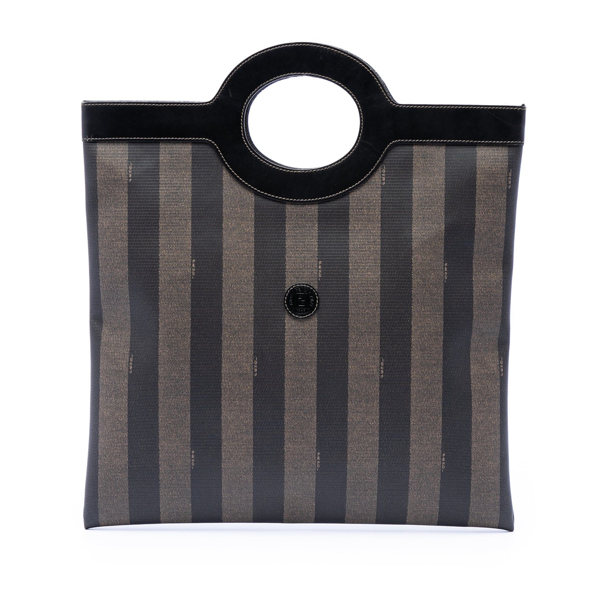 Fendi Pequin Coated Canvas Tote Size ONE SIZE - 1 Thumbnail