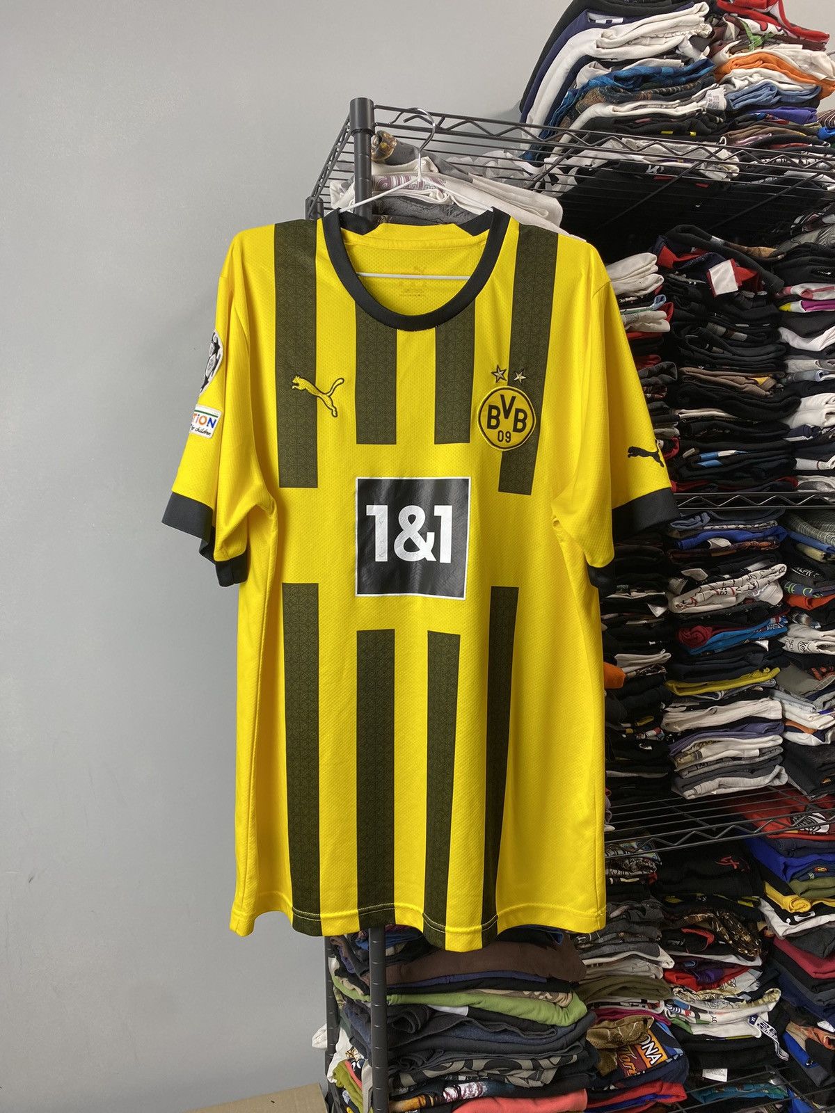 Puma Vintage Puma BVB Borussia Soccer Jersey T Shirt Football Size US L / EU 52-54 / 3 - 1 Thumbnail