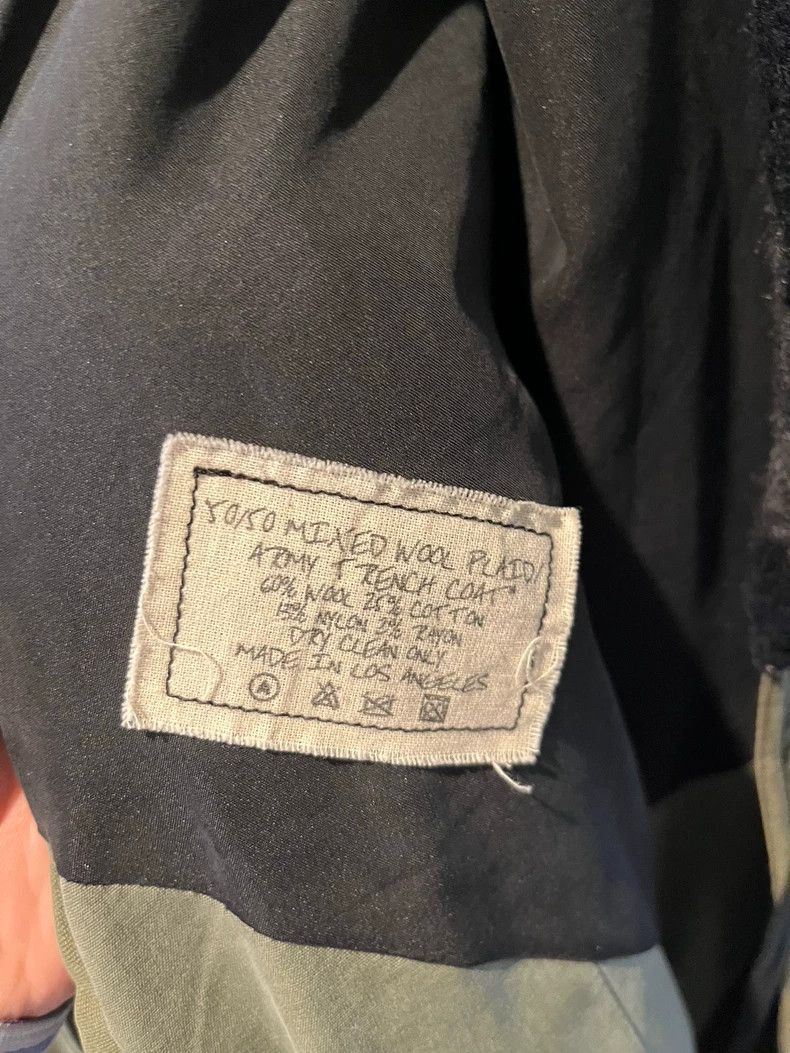 Greg Lauren greg lauren size 2 Red and black cashmere blended patchwor Size US M / EU 48-50 / 2 - 6 Thumbnail