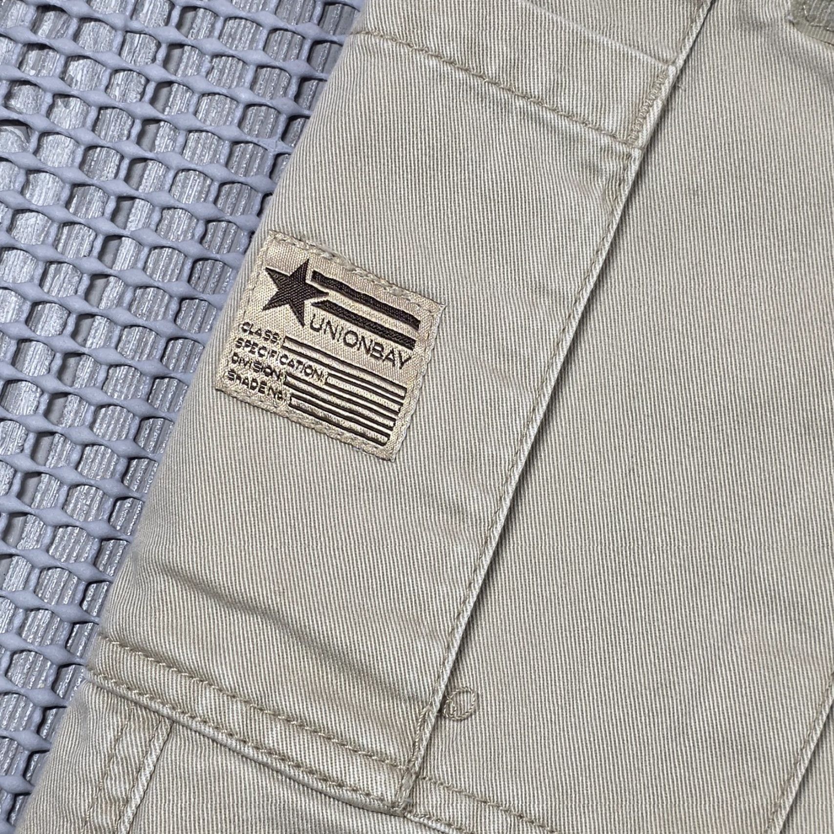 Vintage VINTAGE Unionbay Baggy Military Cargo Beige Skater Pants 34x34 Wide Leg Mens 90s Y2k Cargo Pant Size US 34 / EU 50 - 7 Thumbnail