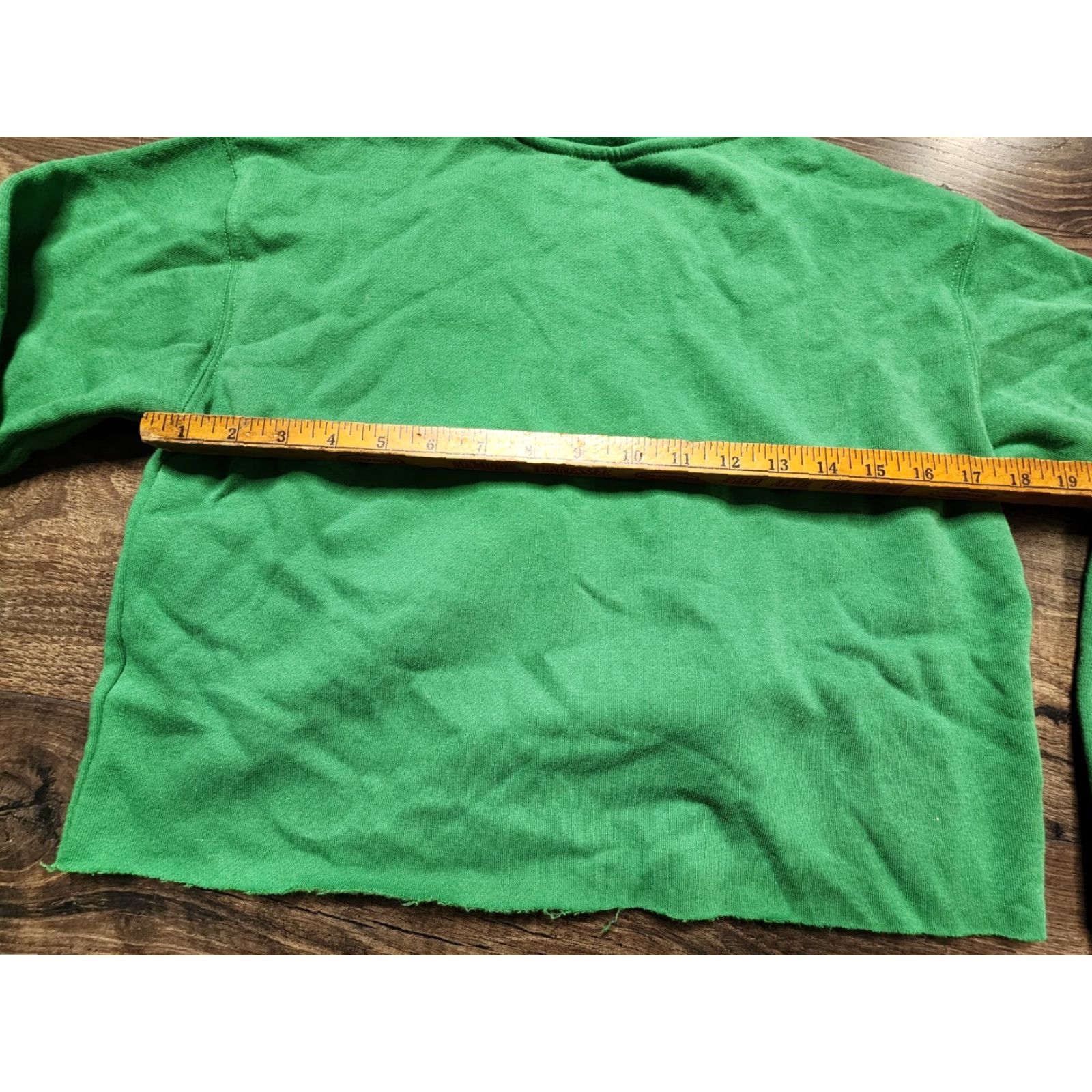 Vintage Coca-Cola Juniors Cropped Sweatshirt Green Crew Neck Long Sleeve Graphic Print M Women Size M / US 6-8 / IT 42-44 - 4 Thumbnail