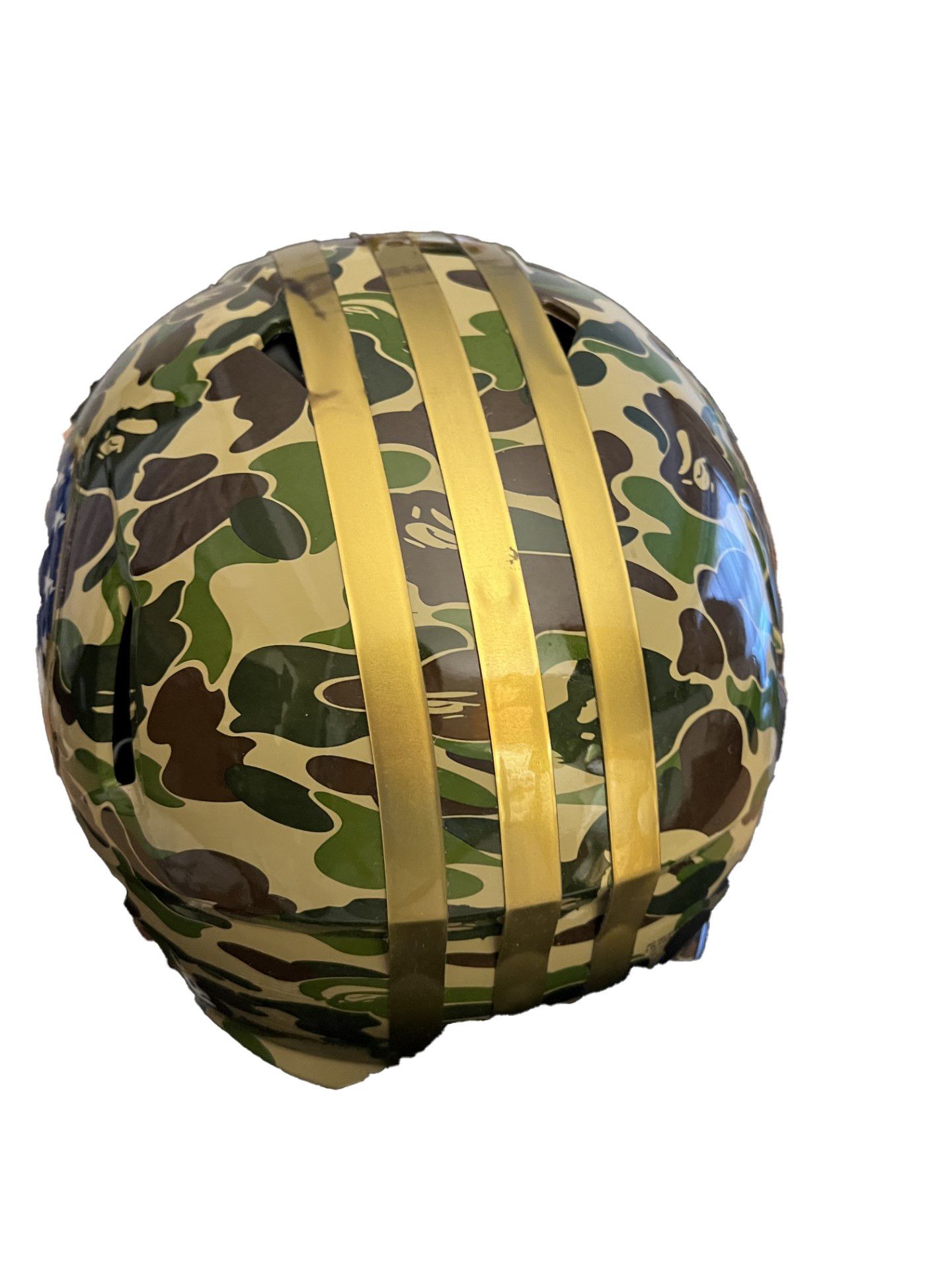 Adidas × Bape BAPE x Adidas Riddell Helmet Green s/s 19 Size ONE SIZE - 5 Thumbnail