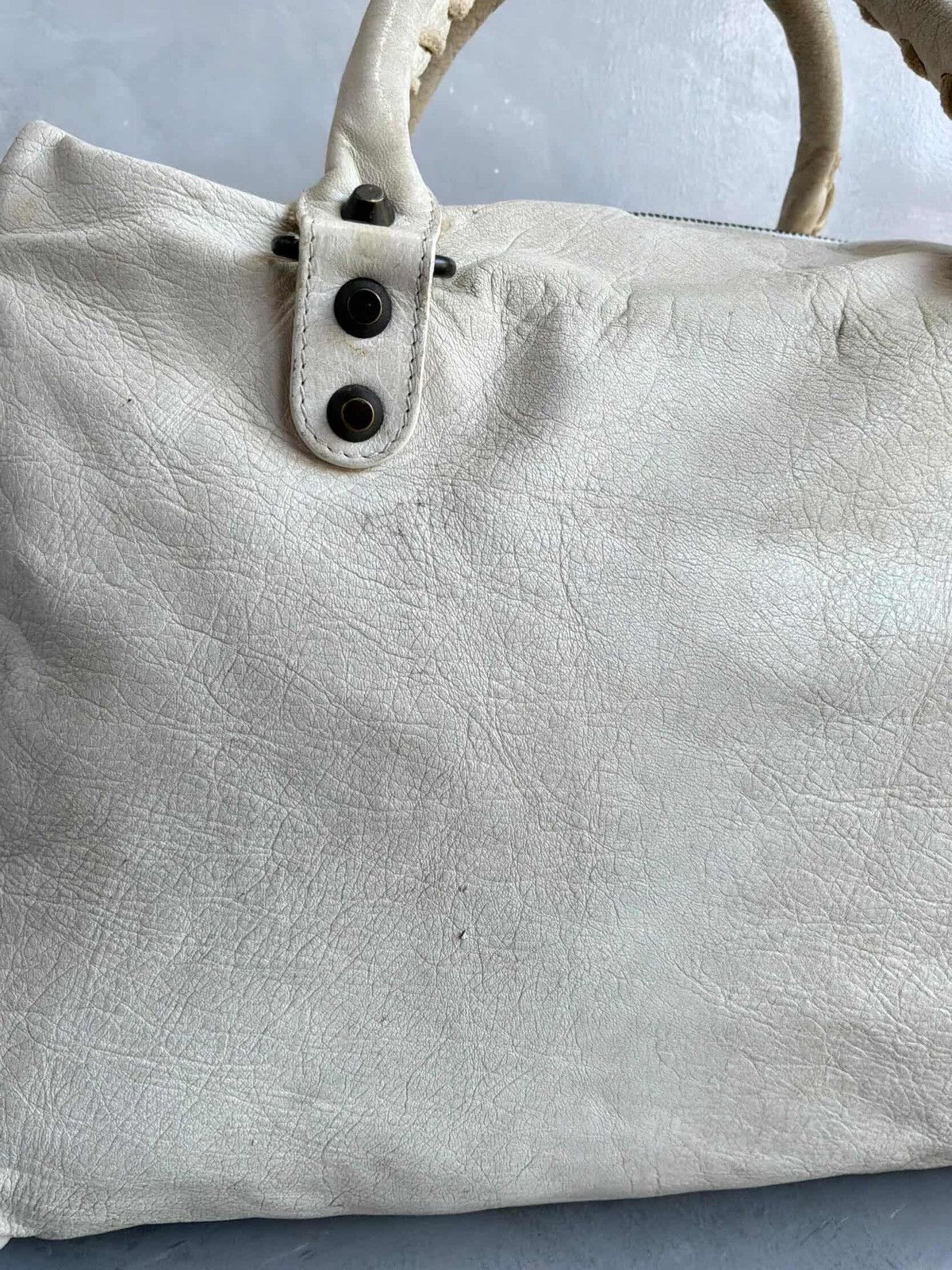 Balenciaga Balenciaga - Motorcycle ‘Midday’ Lambskin Leather Handbag Size ONE SIZE - 15 Thumbnail