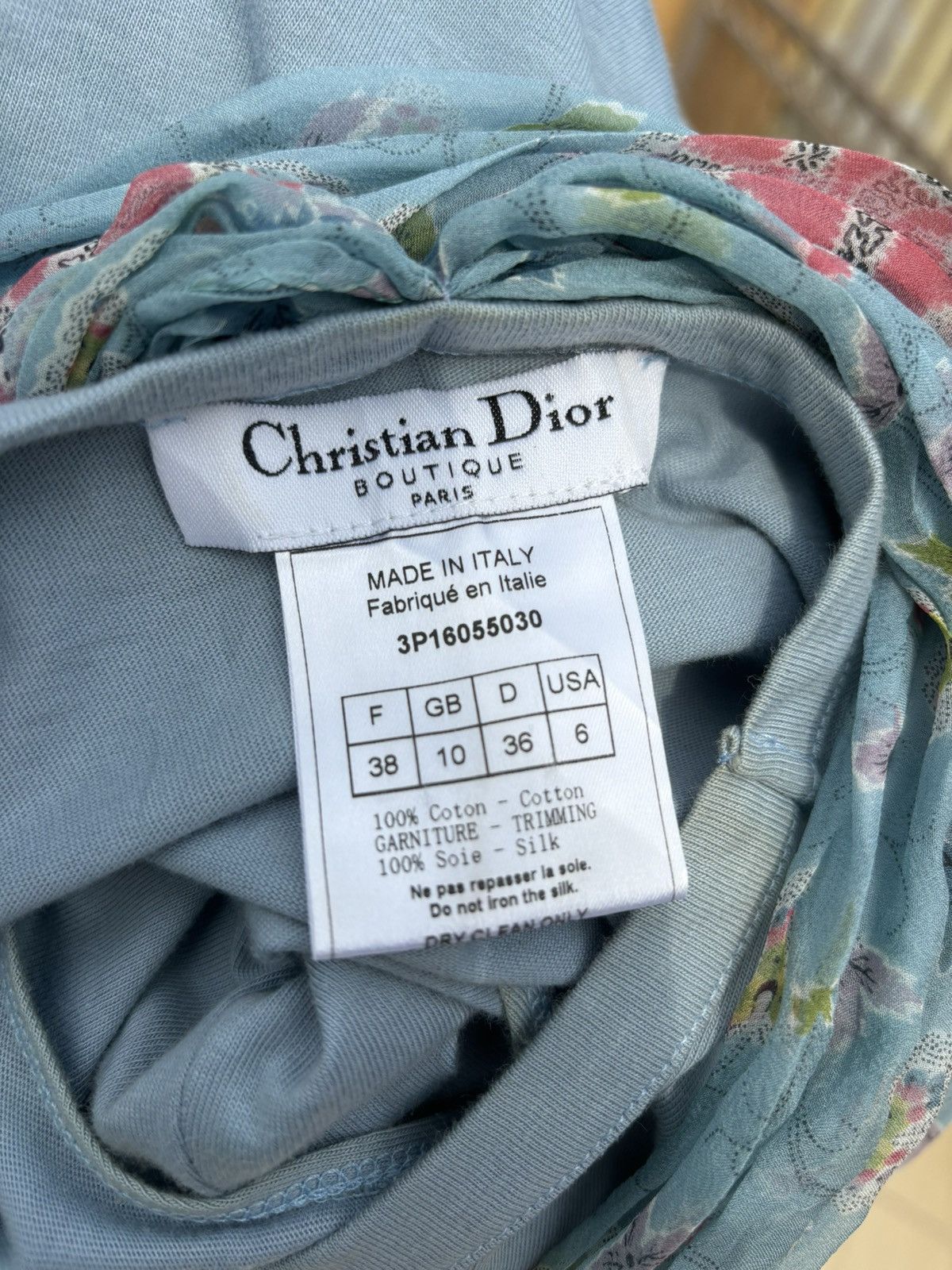 Christian Dior Monsieur Ss2003 tank top with scarfs by john galliano Size M / US 6-8 / IT 42-44 - 12 Thumbnail