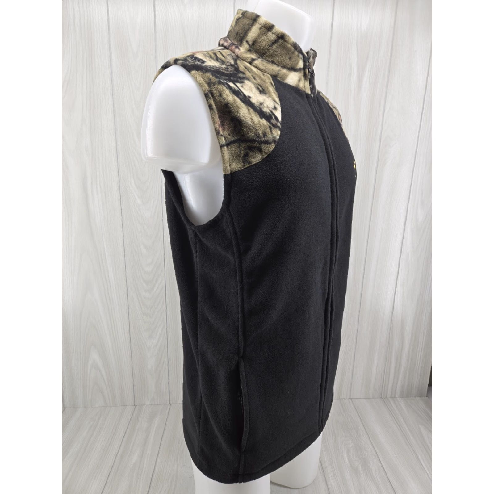 Vintage Browning Fleece Vest Men’s Medium Outdoors Hunting Black Camo Vest Mens Size US M / EU 48-50 / 2 - 6 Thumbnail