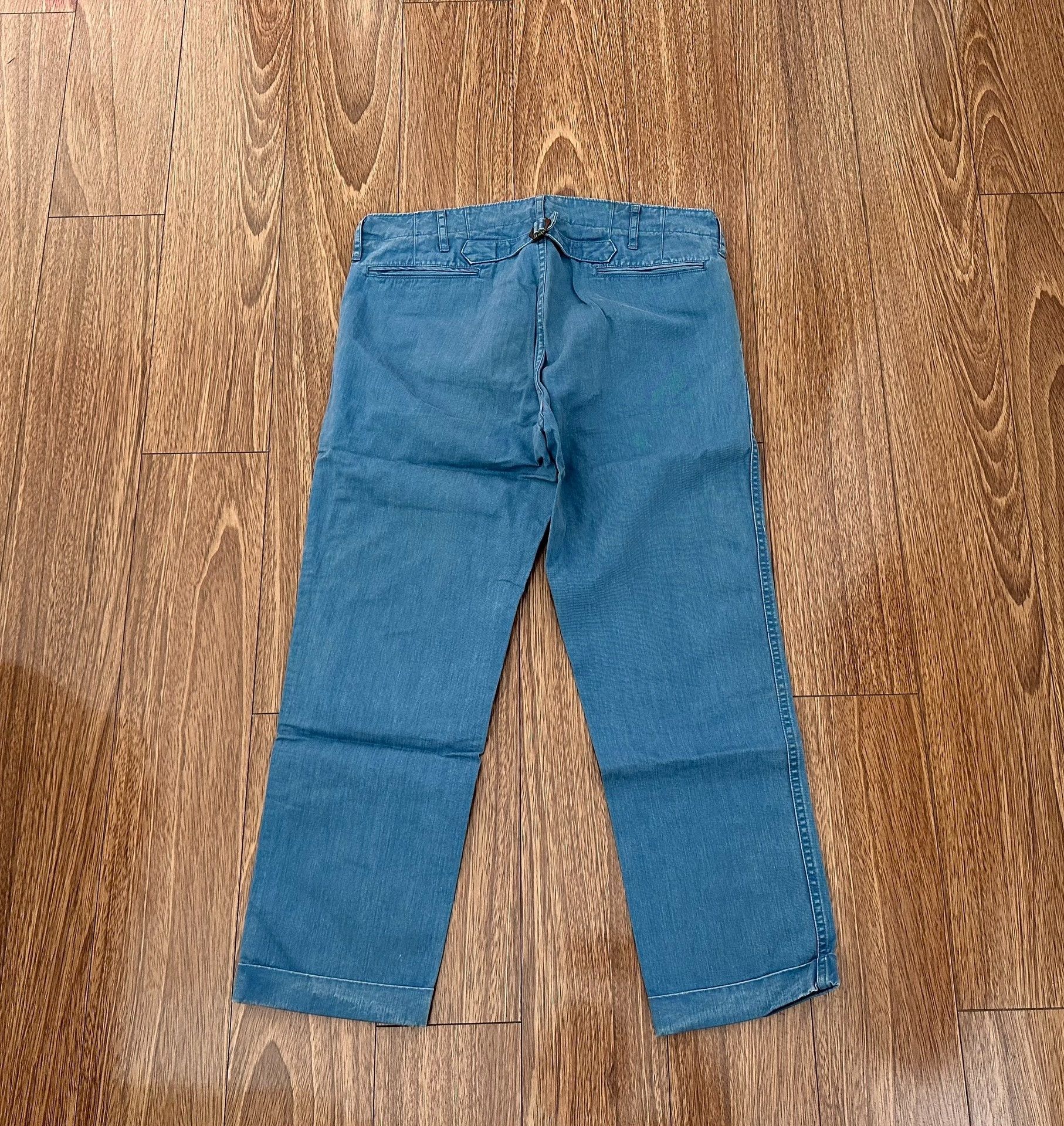Visvim VISVIM HIGH WATER CHINO Cropped Pants Size 2 Size US 26 / EU 42 - 1 Thumbnail