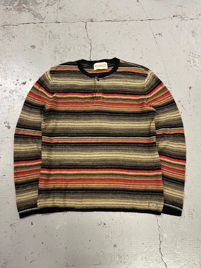 Polo Ralph Lauren 2010s Ralph Lauren Native Multicolor Striped Sweater Size US M / EU 48-50 / 2 - 4 Thumbnail