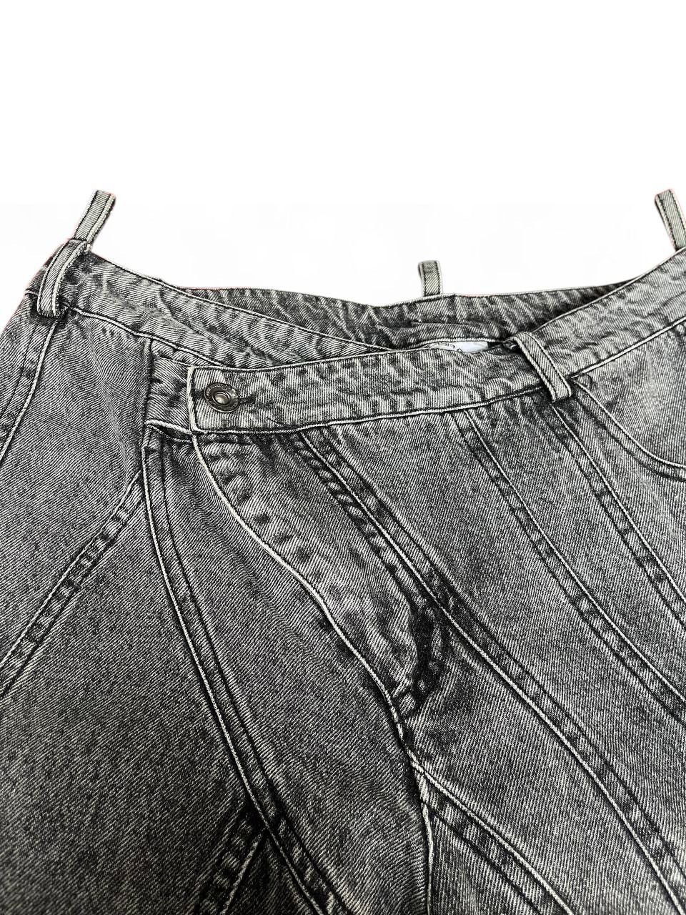JNCO Junye Jeans baggy style reconstrust faded black distressed Size US 28 / EU 44 - 5 Thumbnail