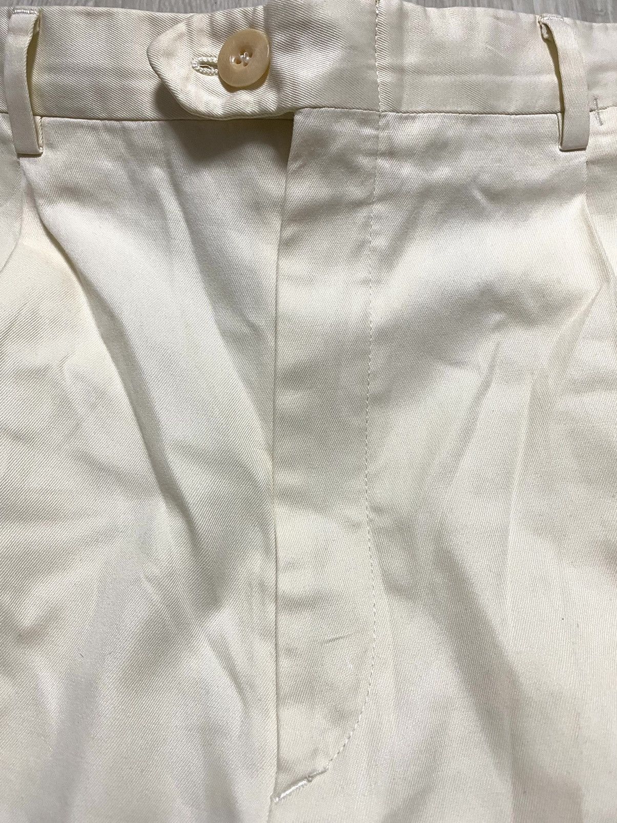 Brioni Brioni Roma Beige Pleated Casual Luxury Chino Pants Trousers Size US 31 - 9 Thumbnail