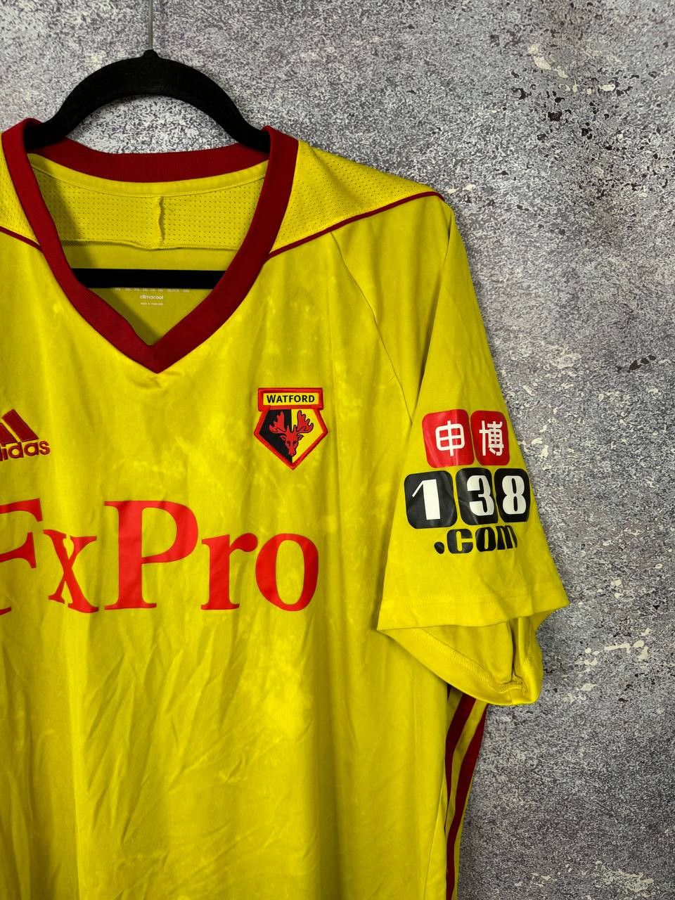 Adidas Vintage Watford FC 2017/18 Adidas Soccer Jersey Size US XXL / EU 58 / 5 - 2 Thumbnail