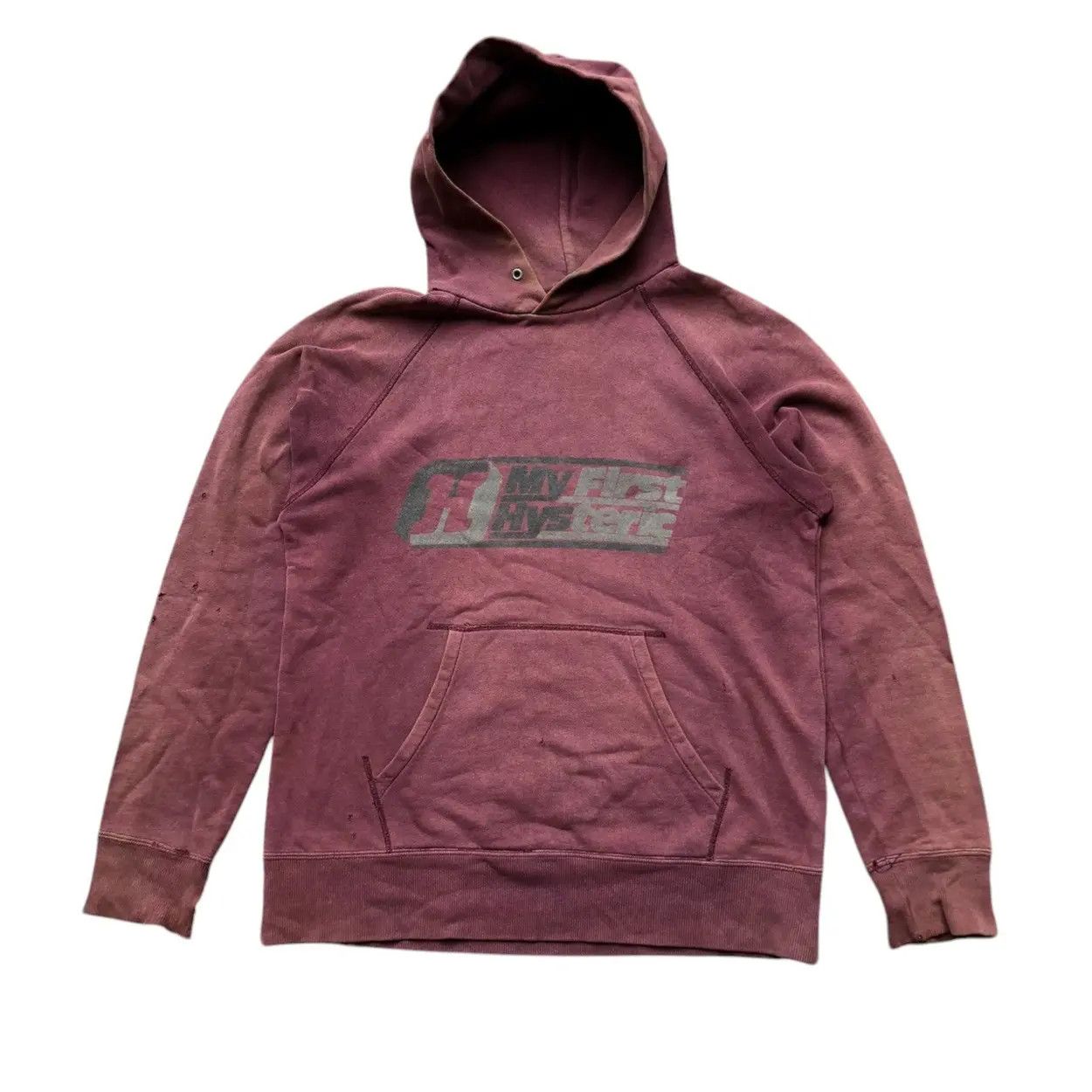 Hysteric Glamour Vintage 90s Y2K Hysteric Glamour Distressed Hoodie Size US M / EU 48-50 / 2 - 1 Thumbnail