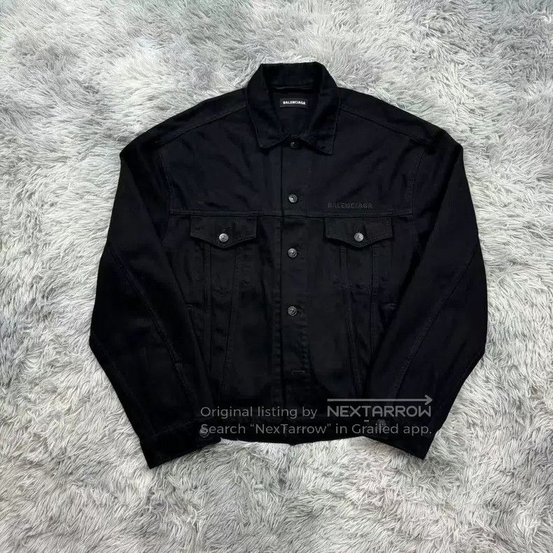 Balenciaga Balenciaga Denim jacket Size US S / EU 44-46 / 1 - 1 Thumbnail
