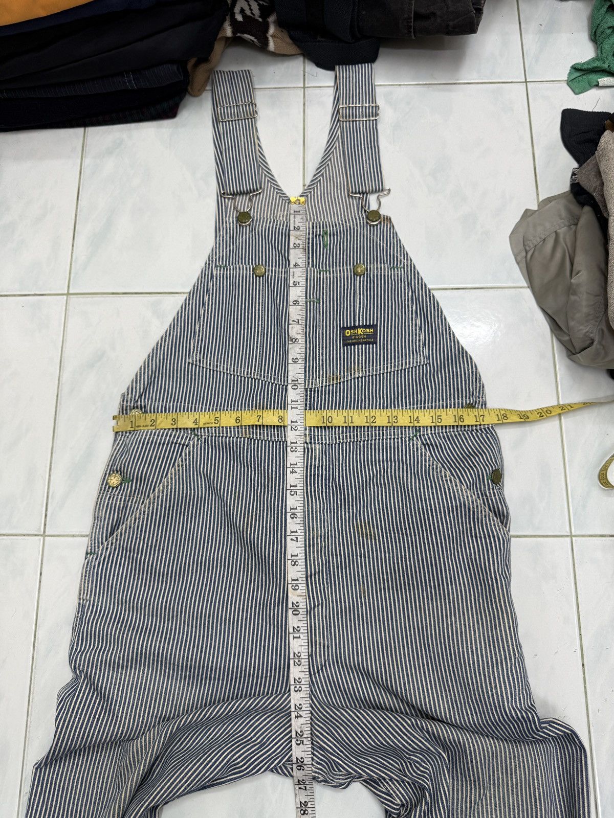 Oshkosh 🔥🔥🔥ARCHIVE VINTAGE OSHKOSH BGOSH OVERALL Size US 35 - 18 Thumbnail