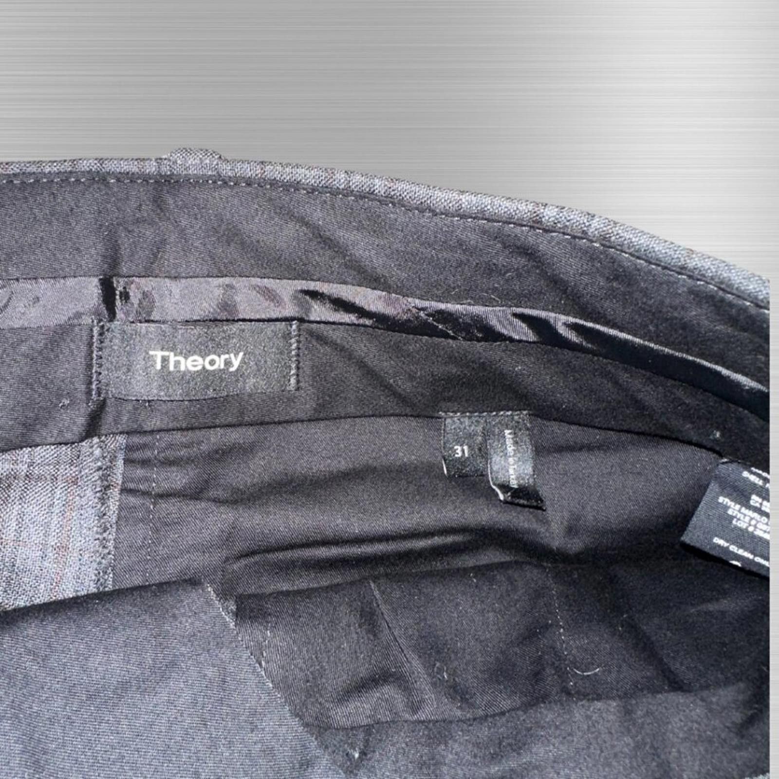 Theory Theory Men's Dress Pants – Plaid Pattern | Good Condition Size US 31 - 5 Thumbnail