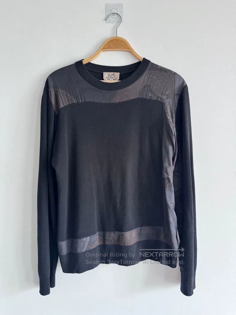 Hermes Hermes Silk and cashmere blend pullover Size M / US 6-8 / IT 42-44 - 1 Thumbnail