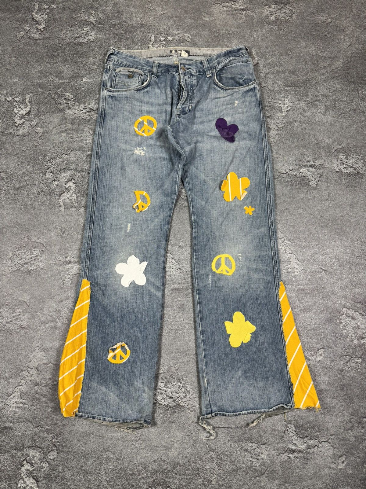 If Six Was Nine If Six Was Nine Bragg Flare Bootcut Washed Jeans Size 36 Size US 36 / EU 52 - 4 Thumbnail