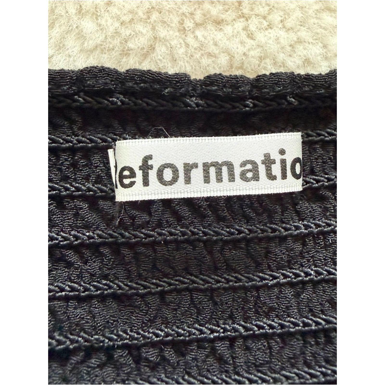Reformation Reformation women black top size 4 US Size S / US 4 / IT 40 - 4 Thumbnail