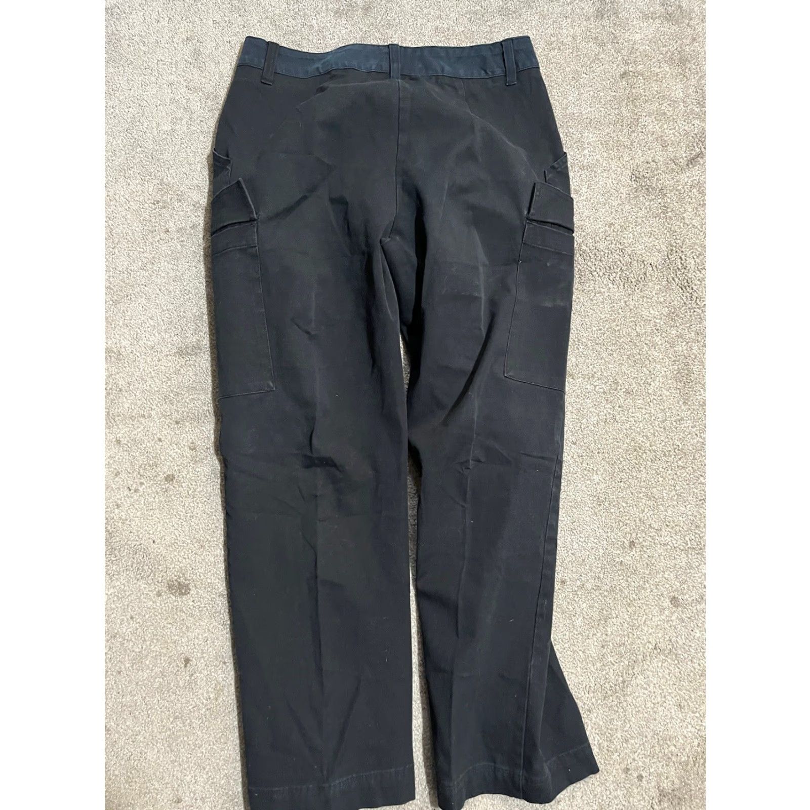 Gloria Vanderbilt Gloria Vanderbilt Women's Black Cargo Pants 10 Size 32" / US 10 / IT 46 - 3 Thumbnail