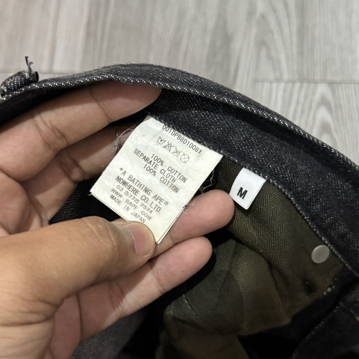 Bape Bape 2008 Type-05 Slim Taper Logo Denim Size US 32 / EU 48 - 7 Thumbnail