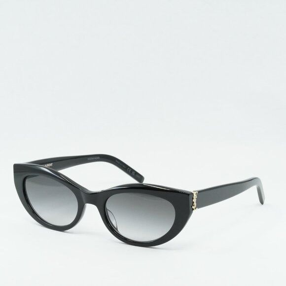Saint Laurent Paris 🕶️ New Saint Laurent SLM115 002 Sunglasses - Black Frame Size ONE SIZE - 1 Thumbnail