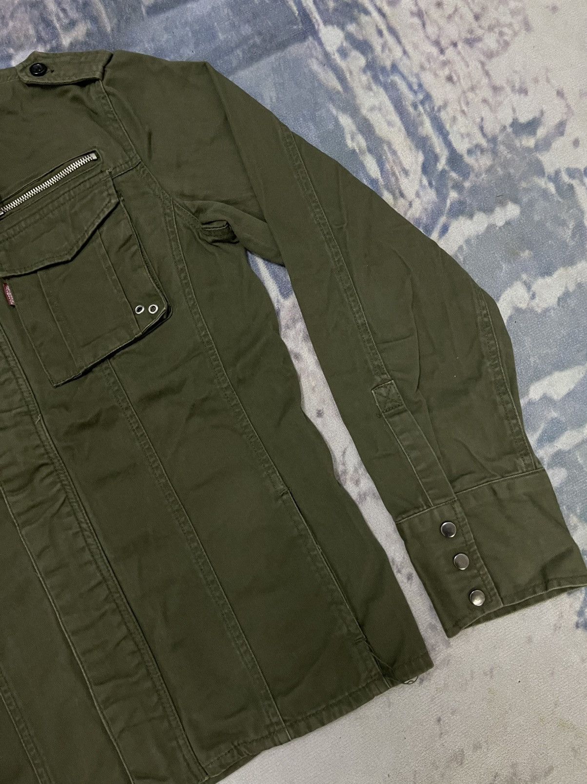 JACKROSE 2000s JACKROSE MILITARY WORK JACKET RARE Size US M / EU 48-50 / 2 - 4 Thumbnail