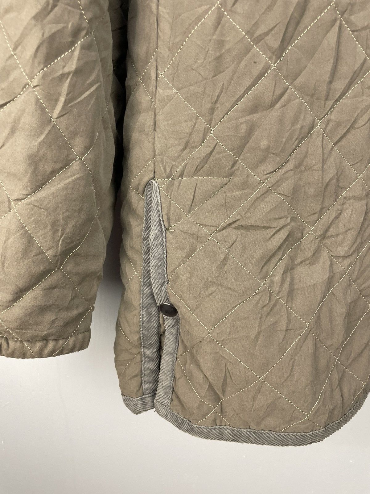 Vintage Vintage :equal Made in England quilted jacket Size US L / EU 52-54 / 3 - 9 Thumbnail
