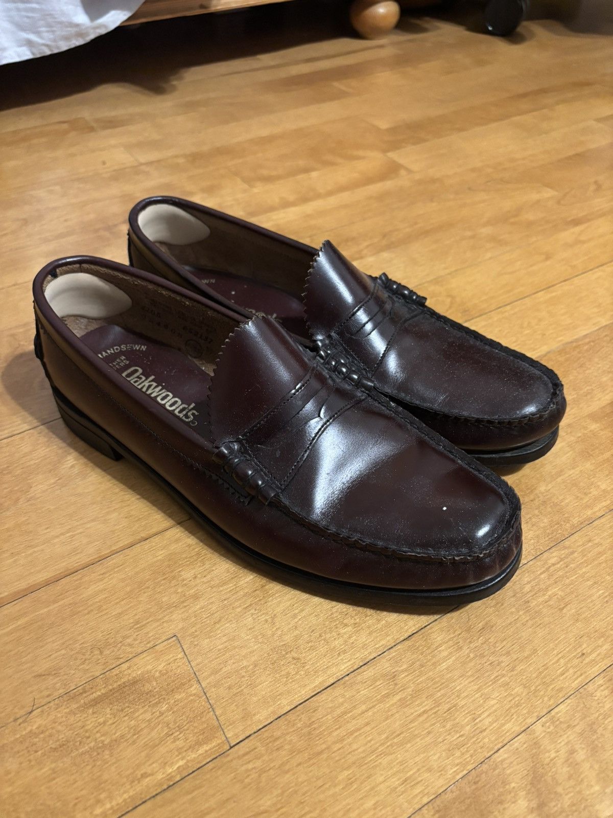 Oakwoods Made In Usa Handsewn Leather Penny Loafer