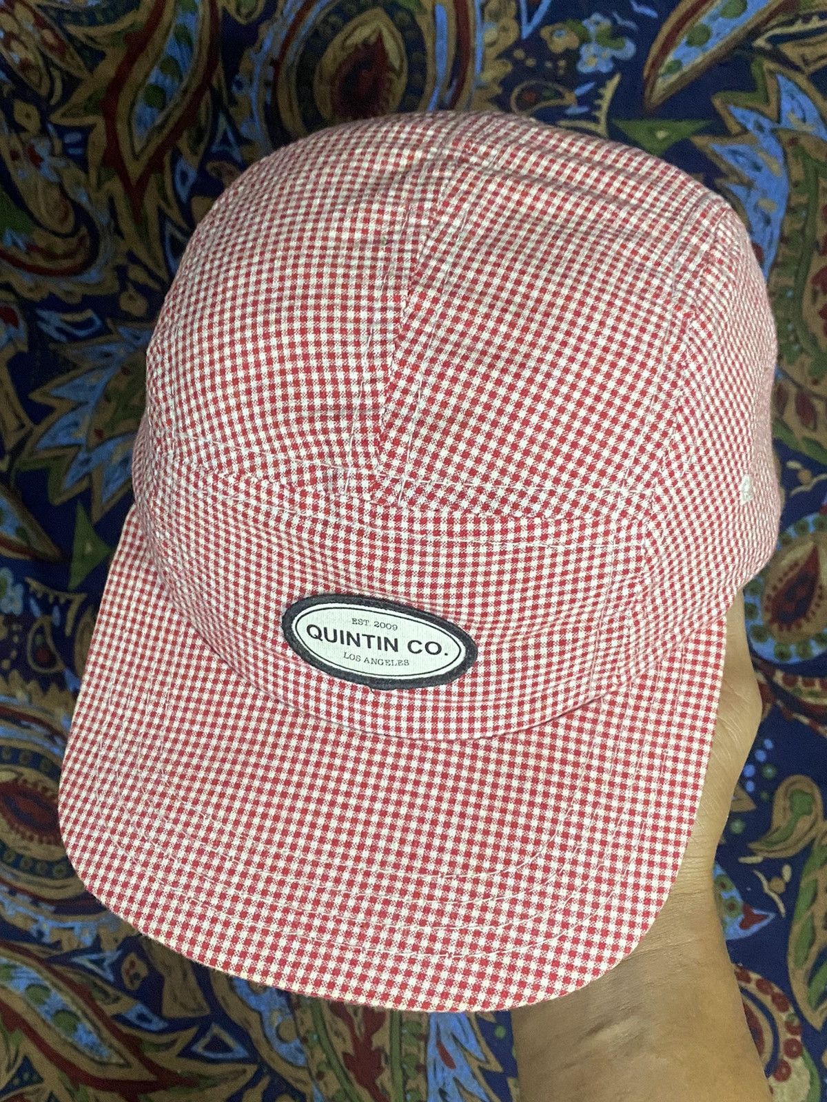 Hypebeast × Quintin Co. checker Los Angeles Quintin co. 5 panel Hypebeast Size ONE SIZE - 1 Thumbnail