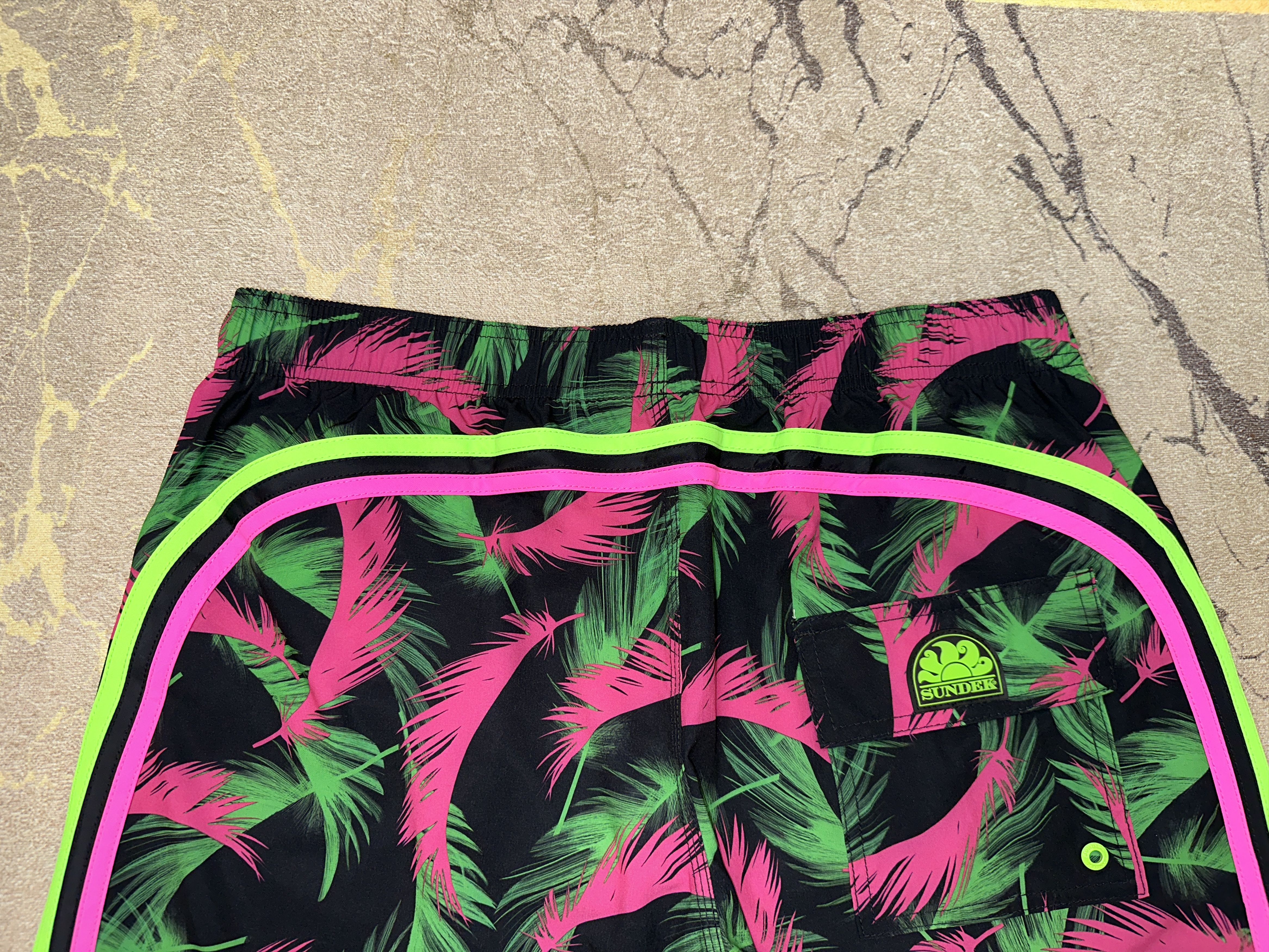 Sundek 2025 Palm Sundek XL Beach Board Shorts Trunks Bath Size XL Size US 38 / EU 54 - 4 Thumbnail