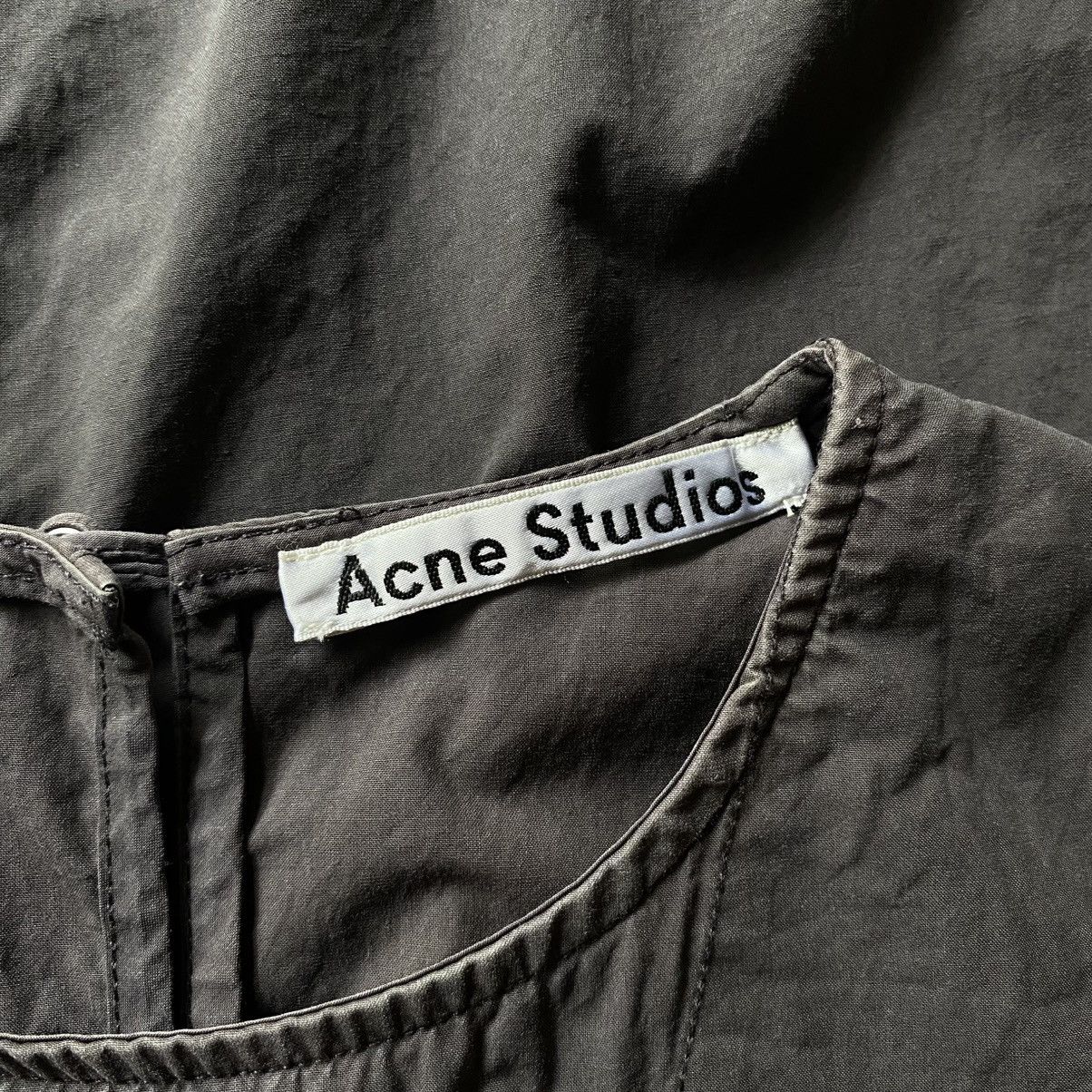 Acne Studios Acne Studios Brown Sleeveless Round Neck Top with Folded Hem Size XXS / US 00 / IT 34 - 12 Thumbnail