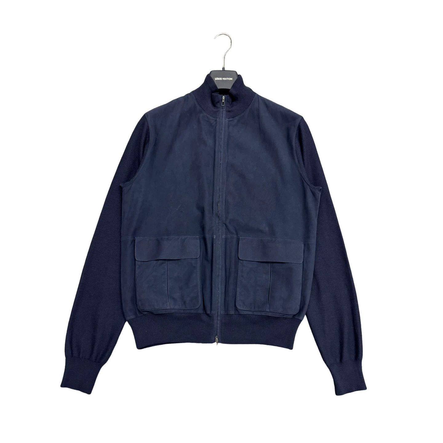 Loro Piana Loro Piana Suede Mix Zip Jacket Size 48 Size US M / EU 48-50 / 2 - 1 Thumbnail