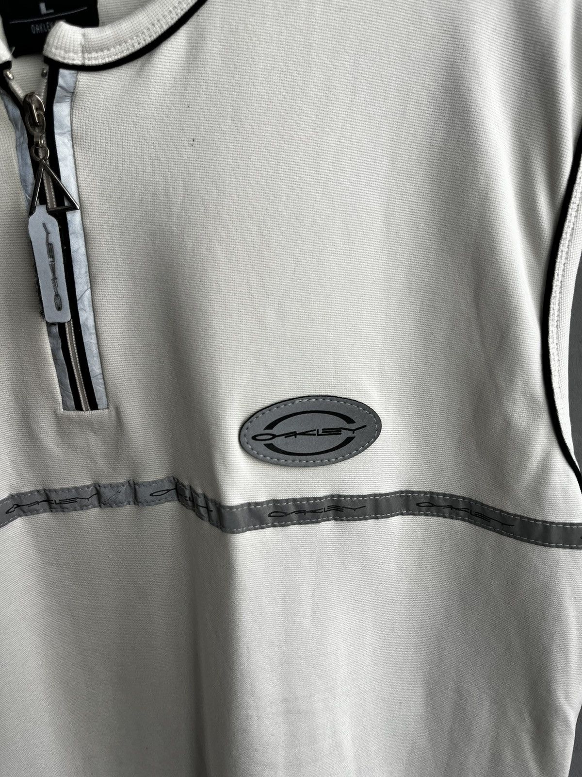 Oakley × Vintage Vintage Oakley Software Reflective Tank Top 90s Size US L / EU 52-54 / 3 - 3 Thumbnail