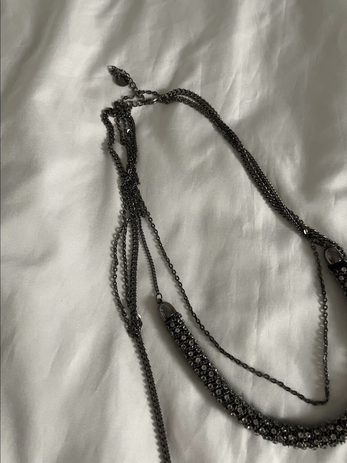 Vintage vintage cubic Layered Necklace Size ONE SIZE - 4 Thumbnail