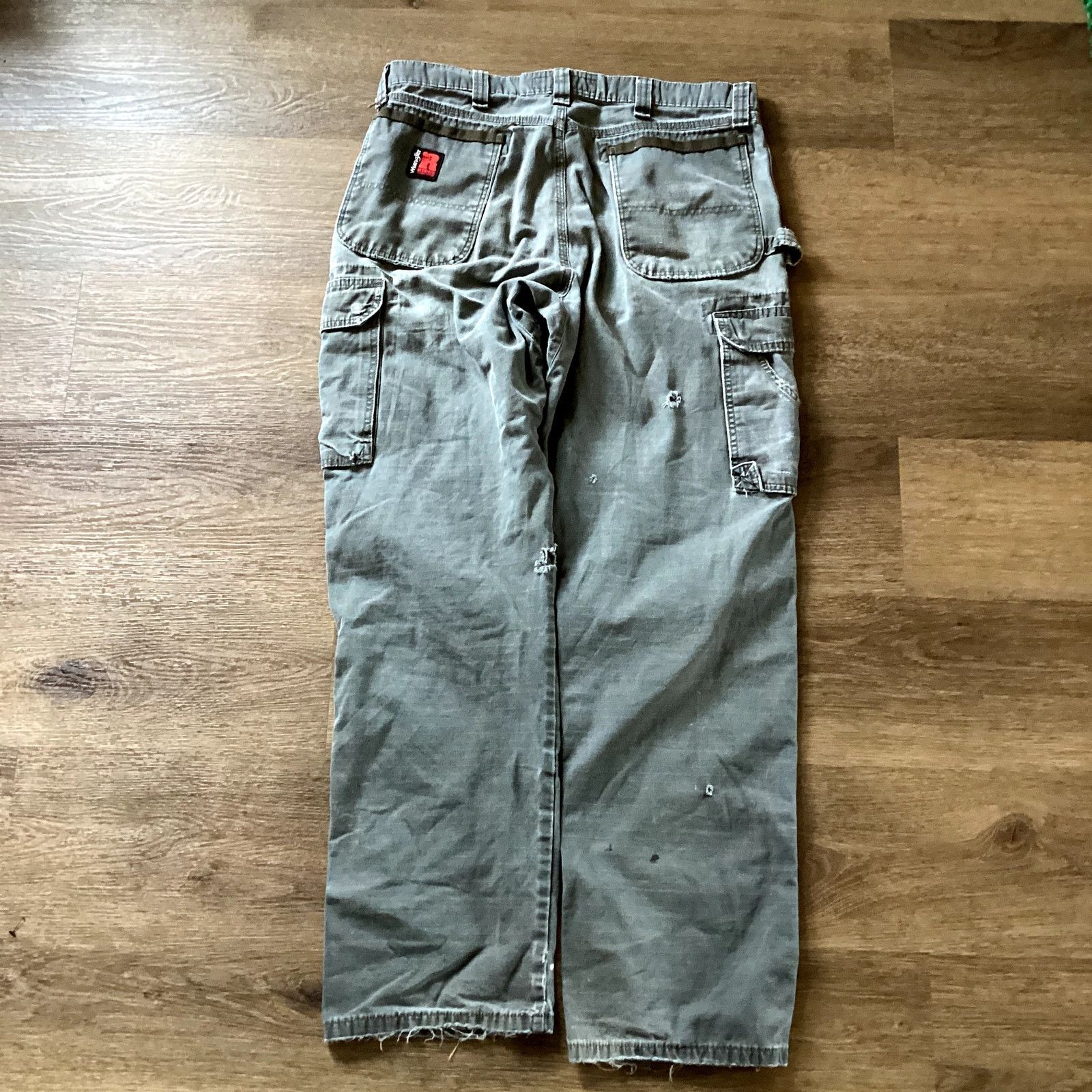 Wrangler Moss green Vintage Wrangler Riggs Workwear cargo pants Size US M / EU 48-50 / 2 - 2 Thumbnail