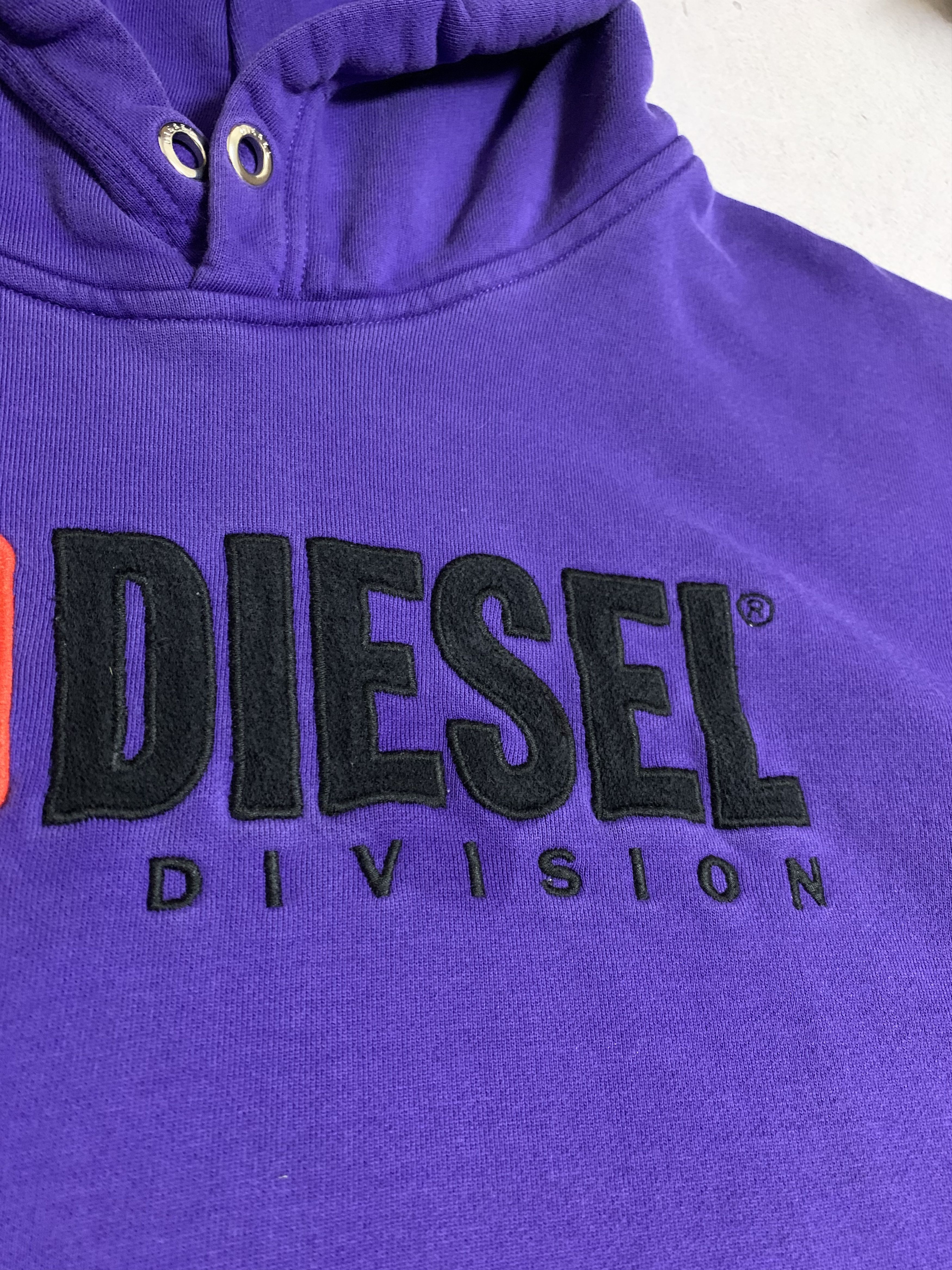 Diesel × Vintage Vintage Diesel Hoodie Big Logo Baggy 90s Y2K Crazy Size US M / EU 48-50 / 2 - 4 Thumbnail