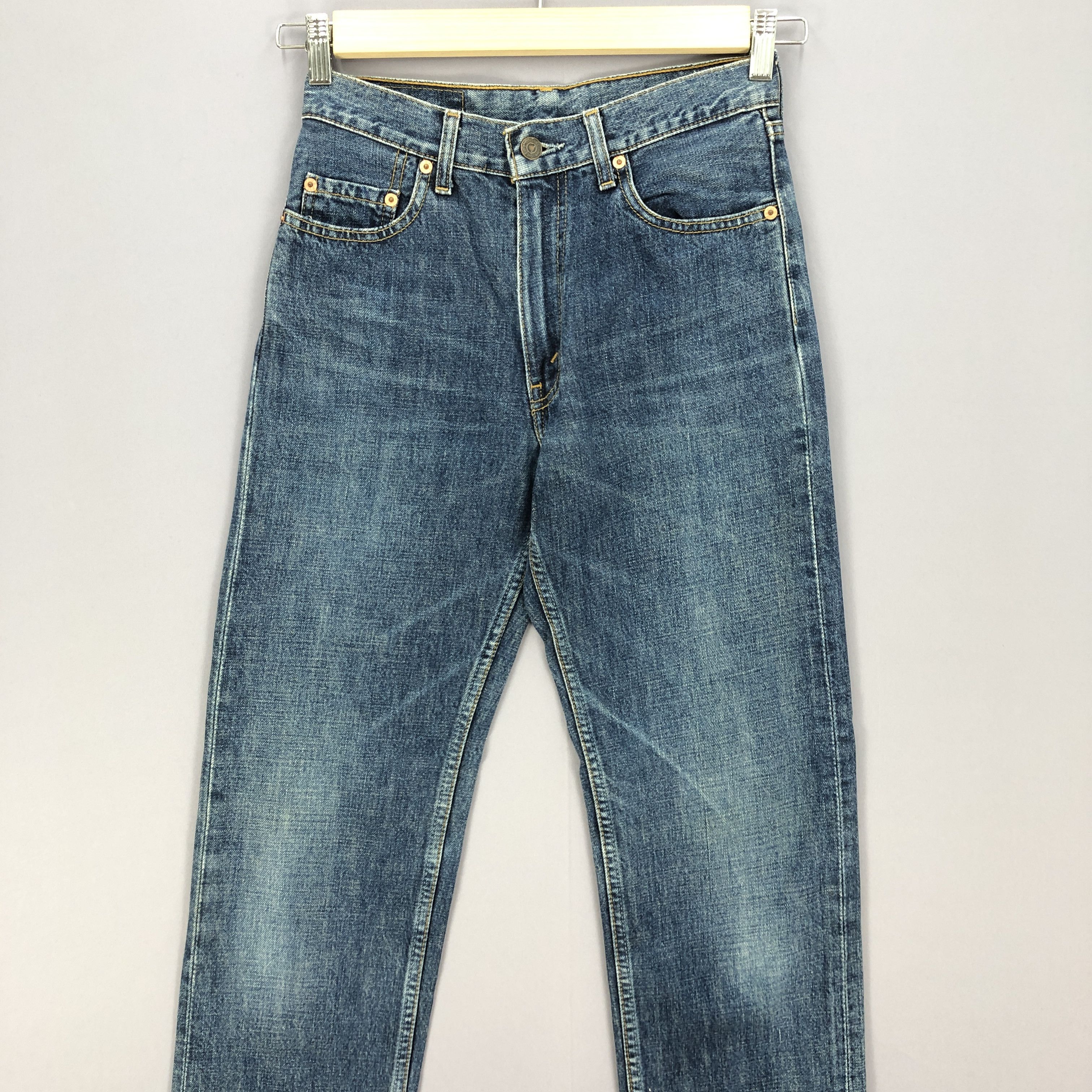 Levi's Vintage 90s Levis 557 Jeans Levi's Stone Wash Faded Denim Size 28" / US 6 / IT 42 - 3 Thumbnail