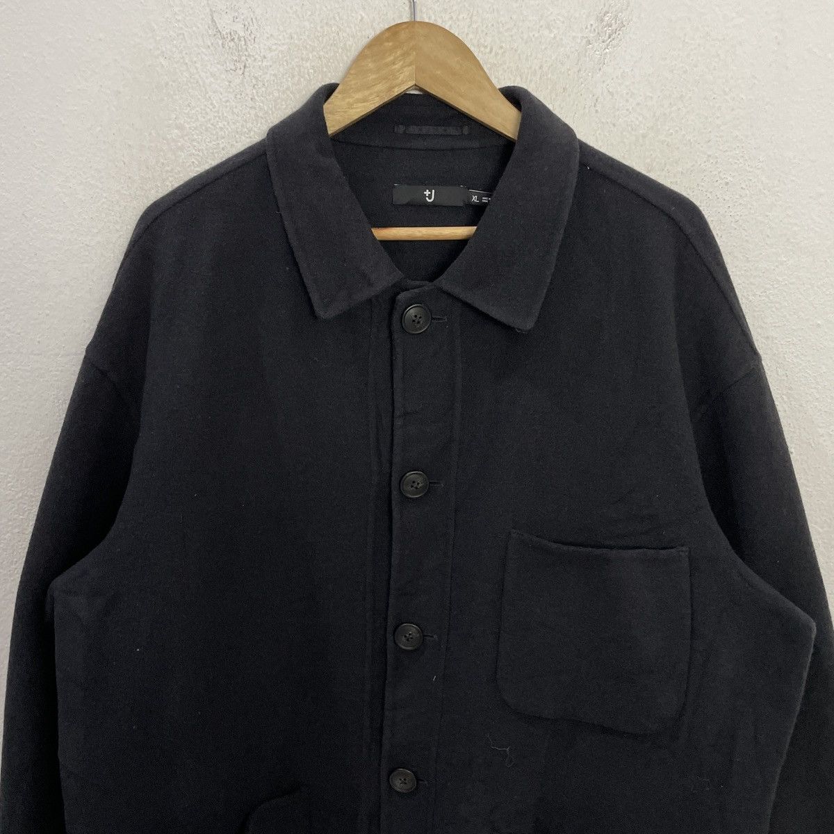 Jil Sander × Uniqlo Vintage Uniqlo X Jil Sander Wool Jacket Size US XXL / EU 58 / 5 - 4 Thumbnail