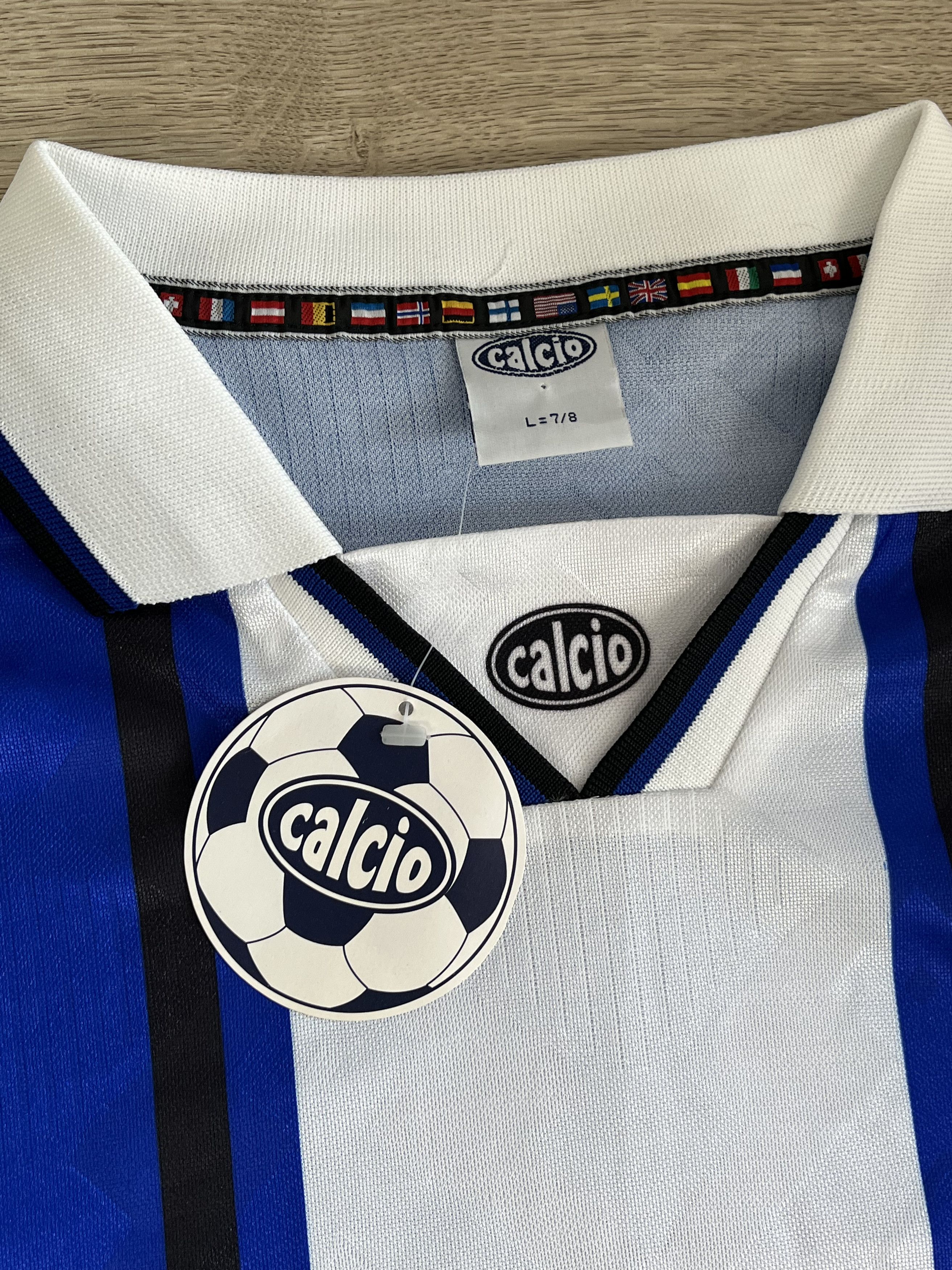 Vintage Template calcio 90s jersey longsleeve Size US L / EU 52-54 / 3 - 2 Thumbnail