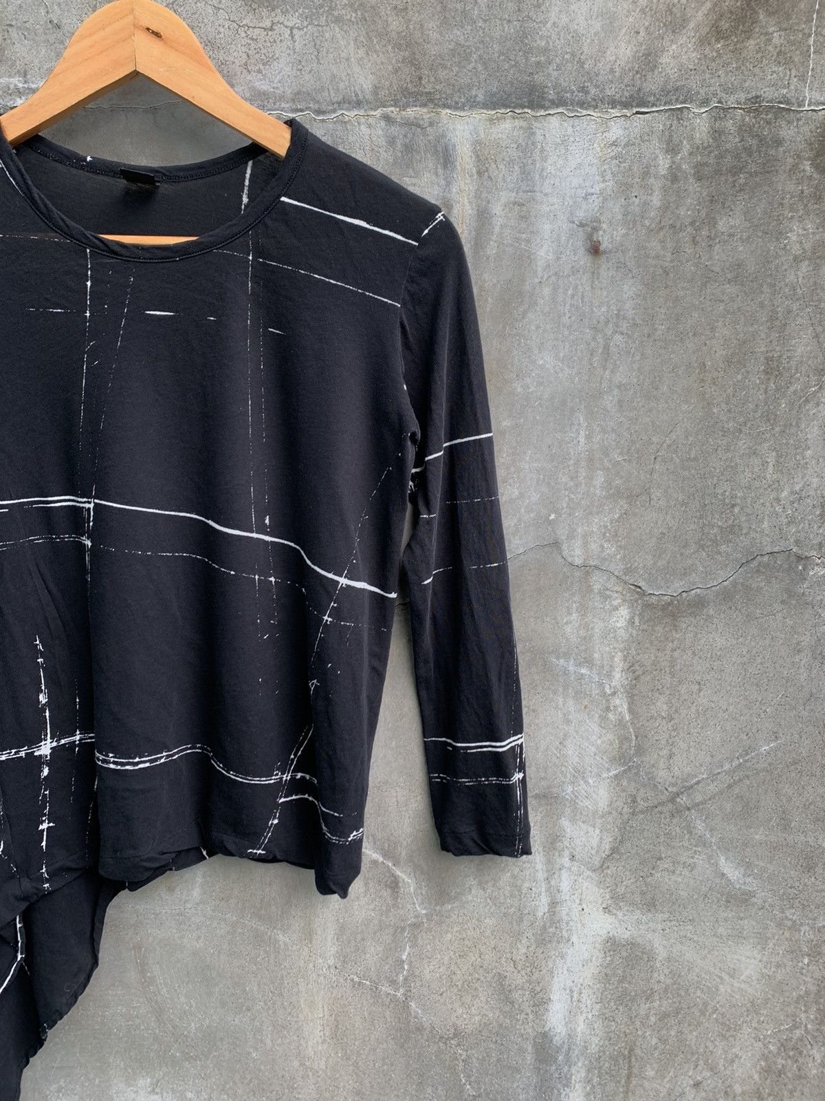 Yohji Yamamoto Y’s Asymmetrical Long Sleeve Top Size M / US 6-8 / IT 42-44 - 3 Thumbnail