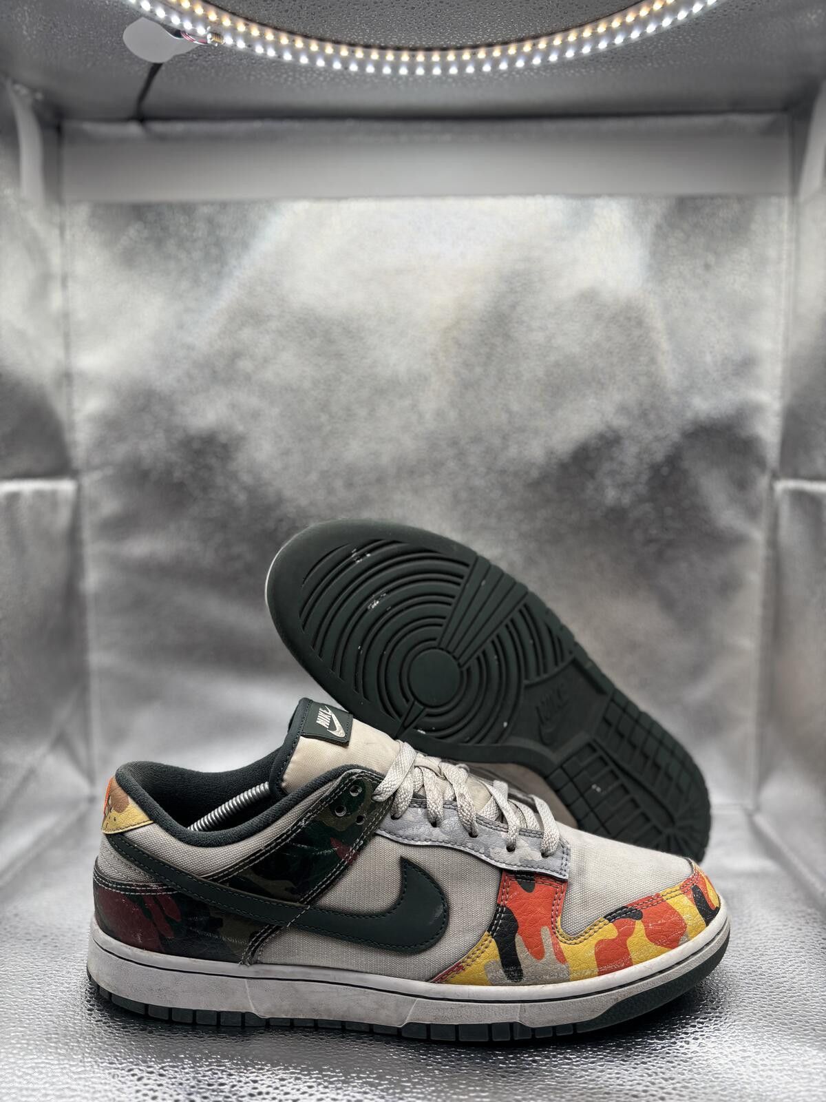 Nike Nike dunk low sail multi-camo Size US 12 / EU 45 - 1 Thumbnail