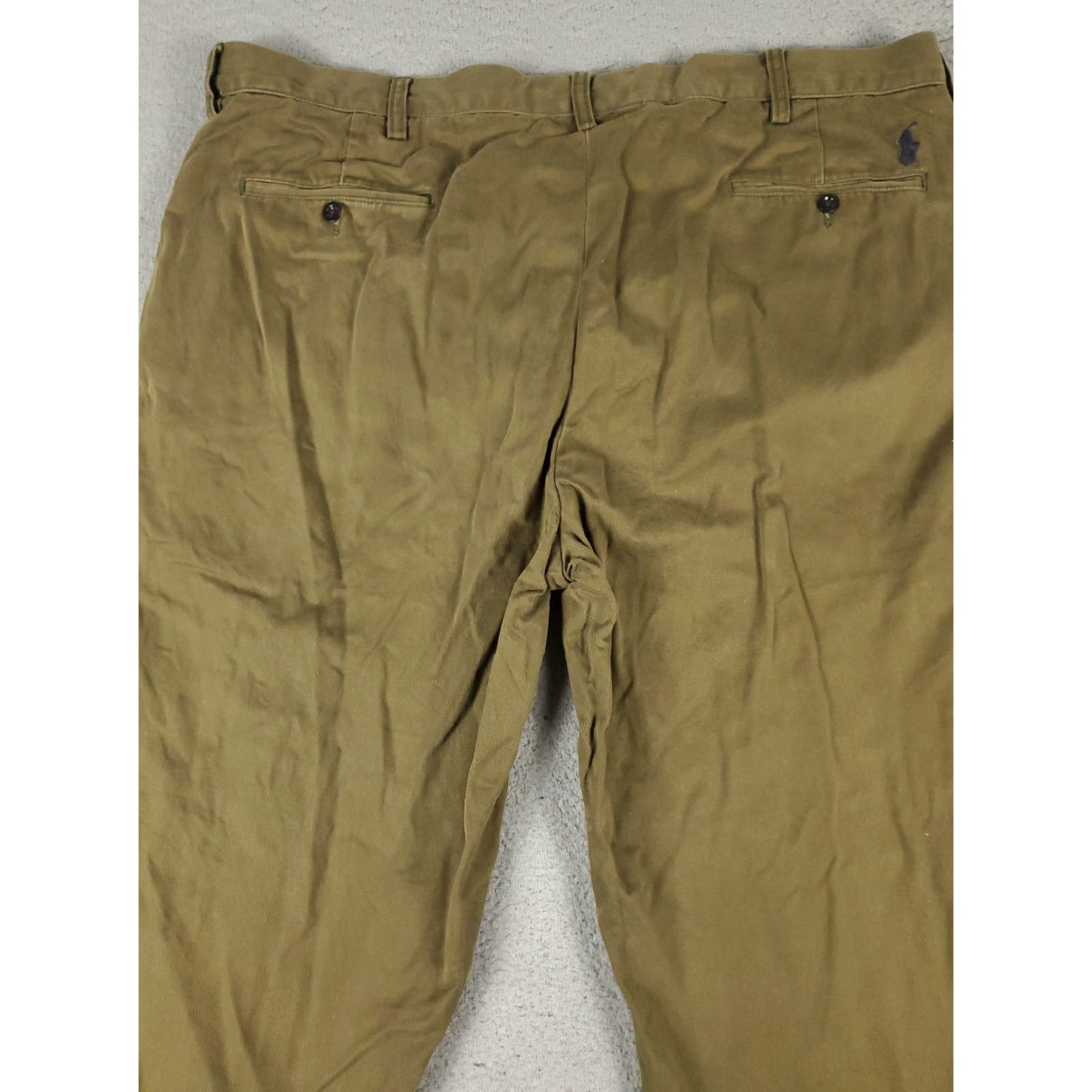 Ralph Lauren Ralph Lauren Chino Pants Mens 40x28 Beige Flat Front Casual Trousers Size US 40 / EU 56 - 7 Thumbnail