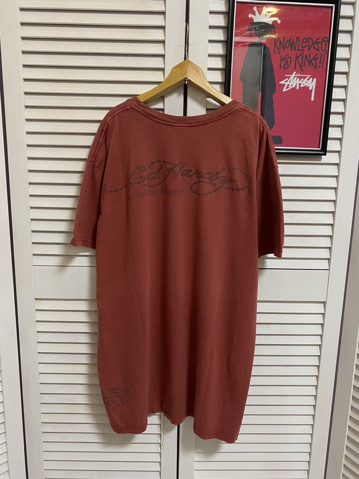 Christian Audigier × Ed Hardy Vintage T-Shirt Tee Ed Hardy by Christian Audigier Y2K Size US XL / EU 56 / 4 - 5 Thumbnail