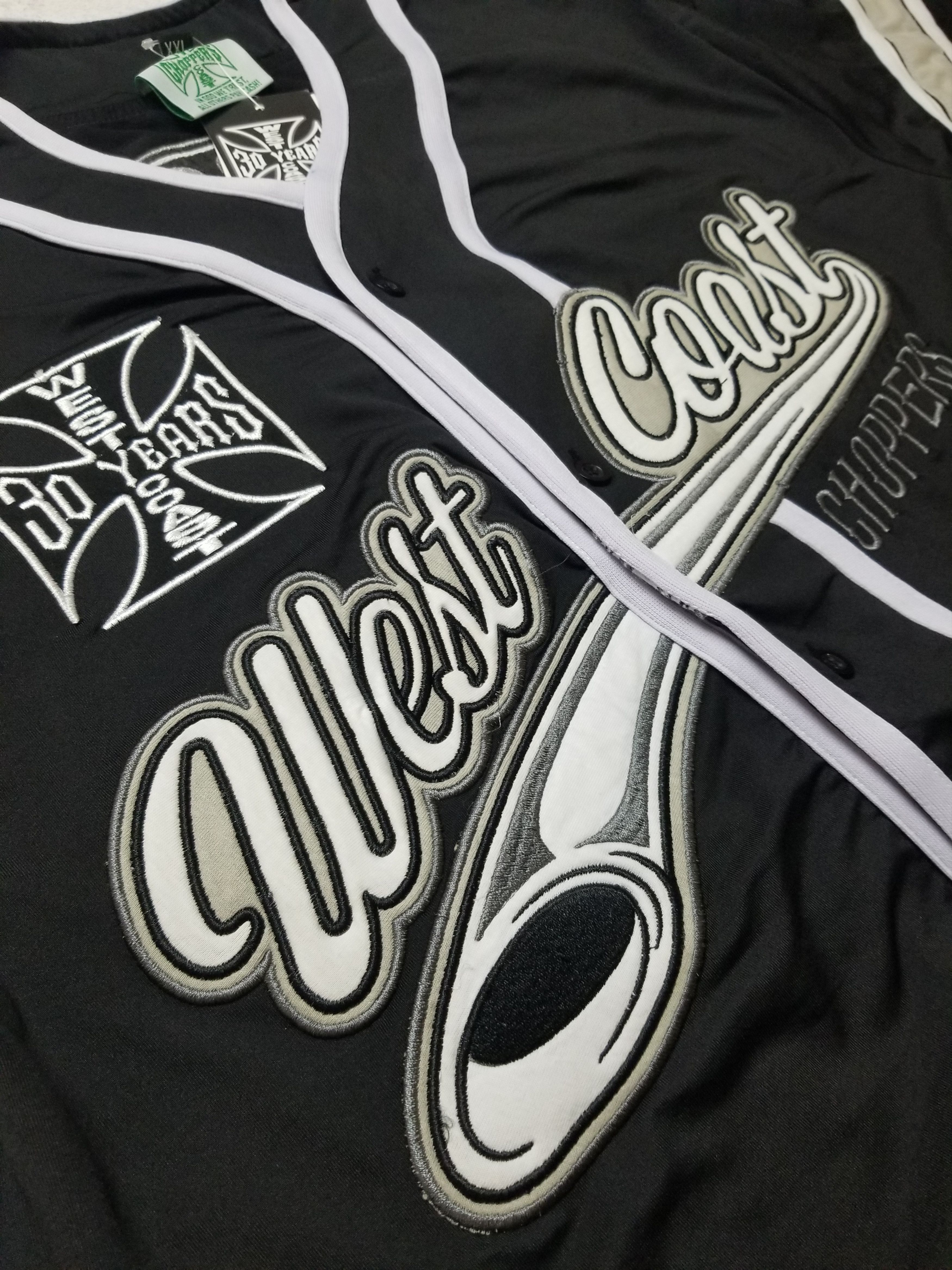 West Coast Choppers 30 Years Anniversary Limited Baseball Jersey Shirt Size US XXL / EU 58 / 5 - 5 Thumbnail