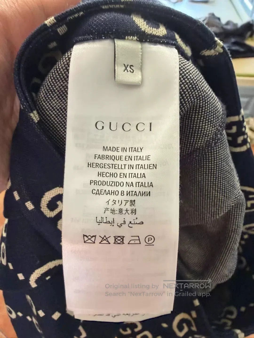 Gucci Gucci GG Monogram Print Skirt XS. Size 25" / US 0 / IT 36 - 4 Thumbnail