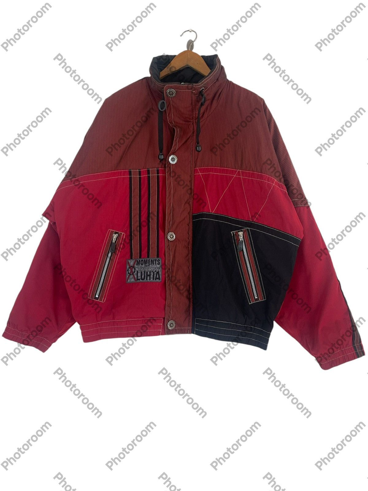 Vintage MOMENT OF ENERGY LUHTA SKI JACKET Size US L / EU 52-54 / 3 - 2 Thumbnail