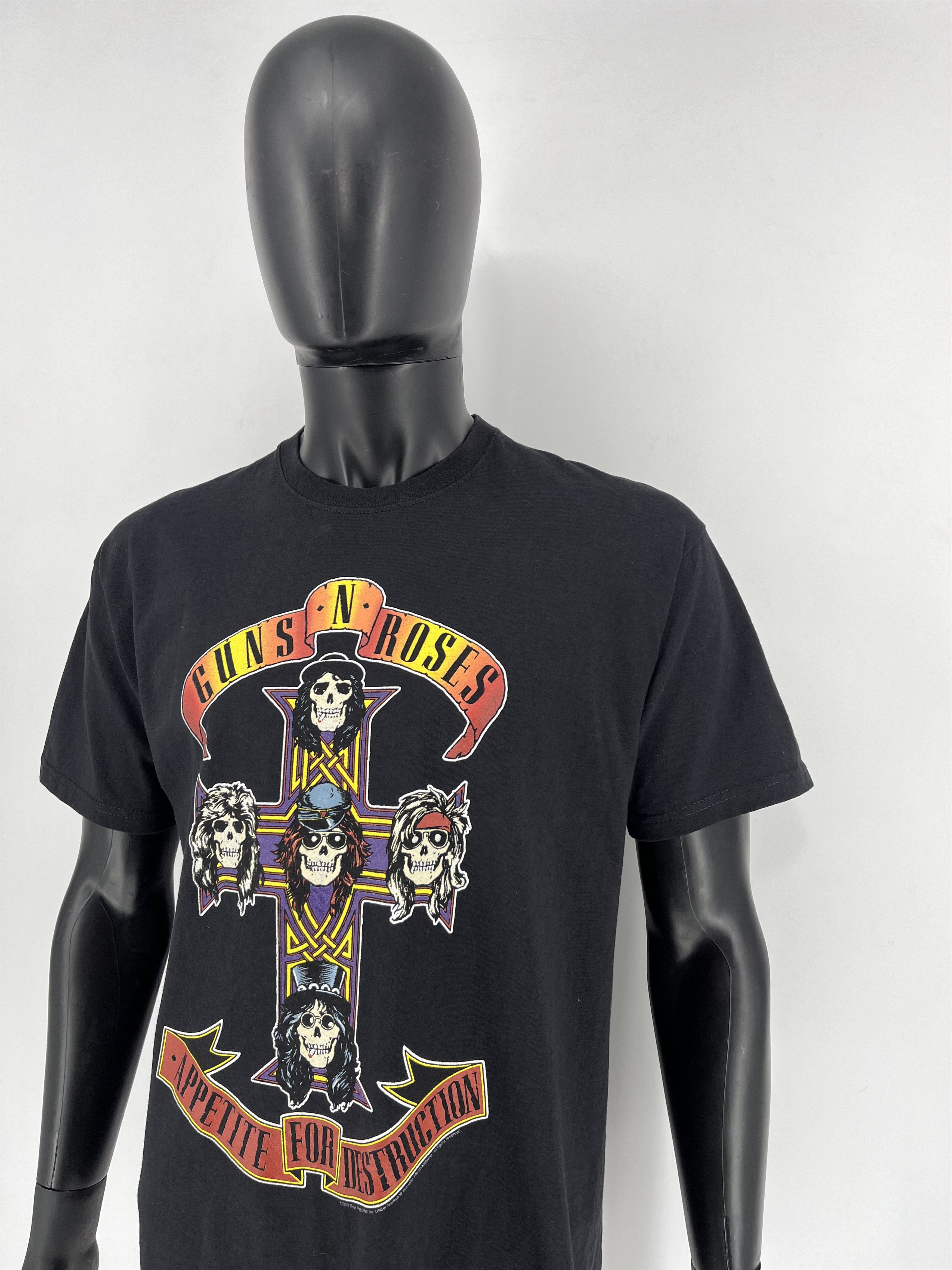 Band Tees Vintage Y2K Guns And Roses World Tour Band Rock Metal Size US L / EU 52-54 / 3 - 5 Thumbnail