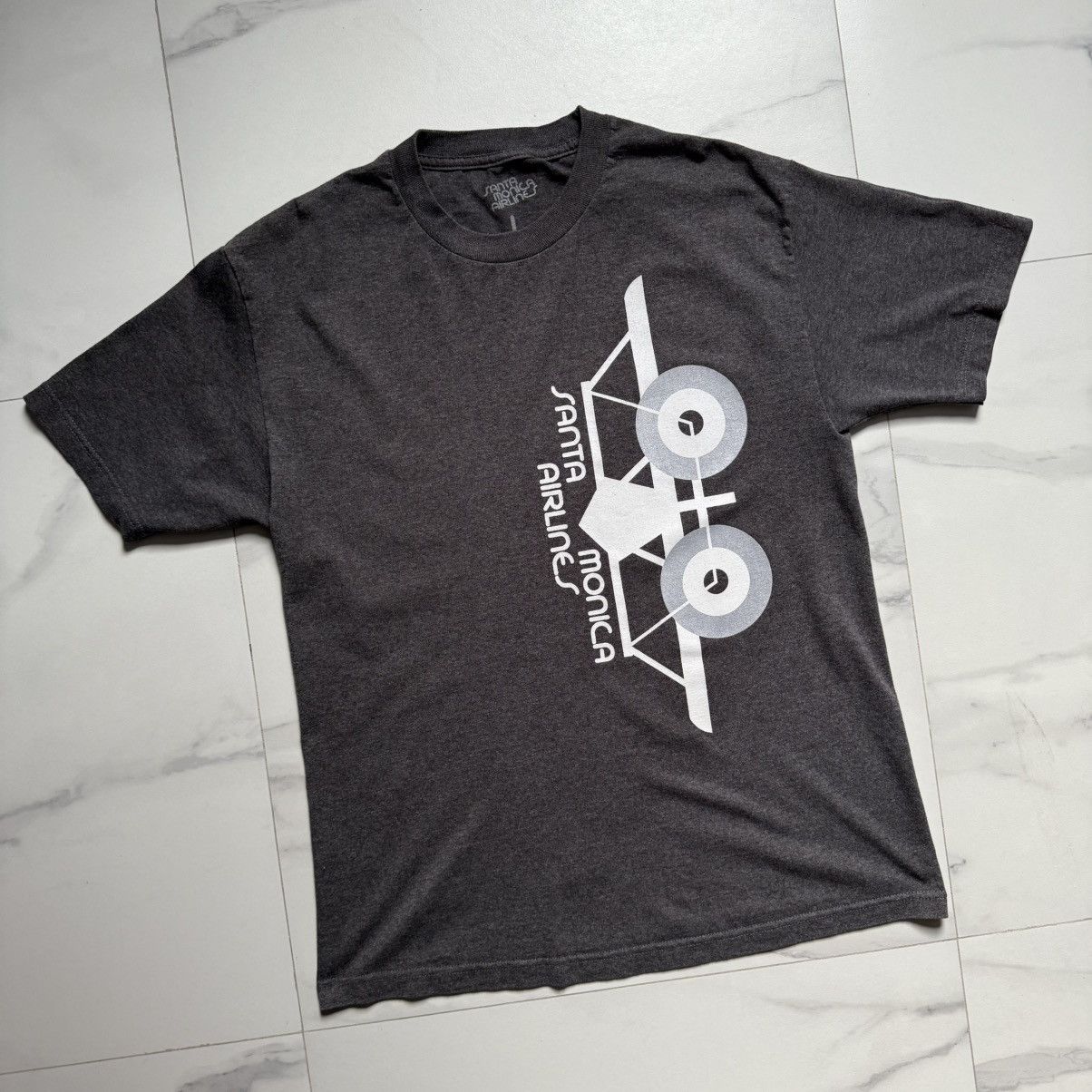 Shorty's Skateboards Santa Monica Airlines Underground T-Shirt Size US L / EU 52-54 / 3 - 3 Thumbnail
