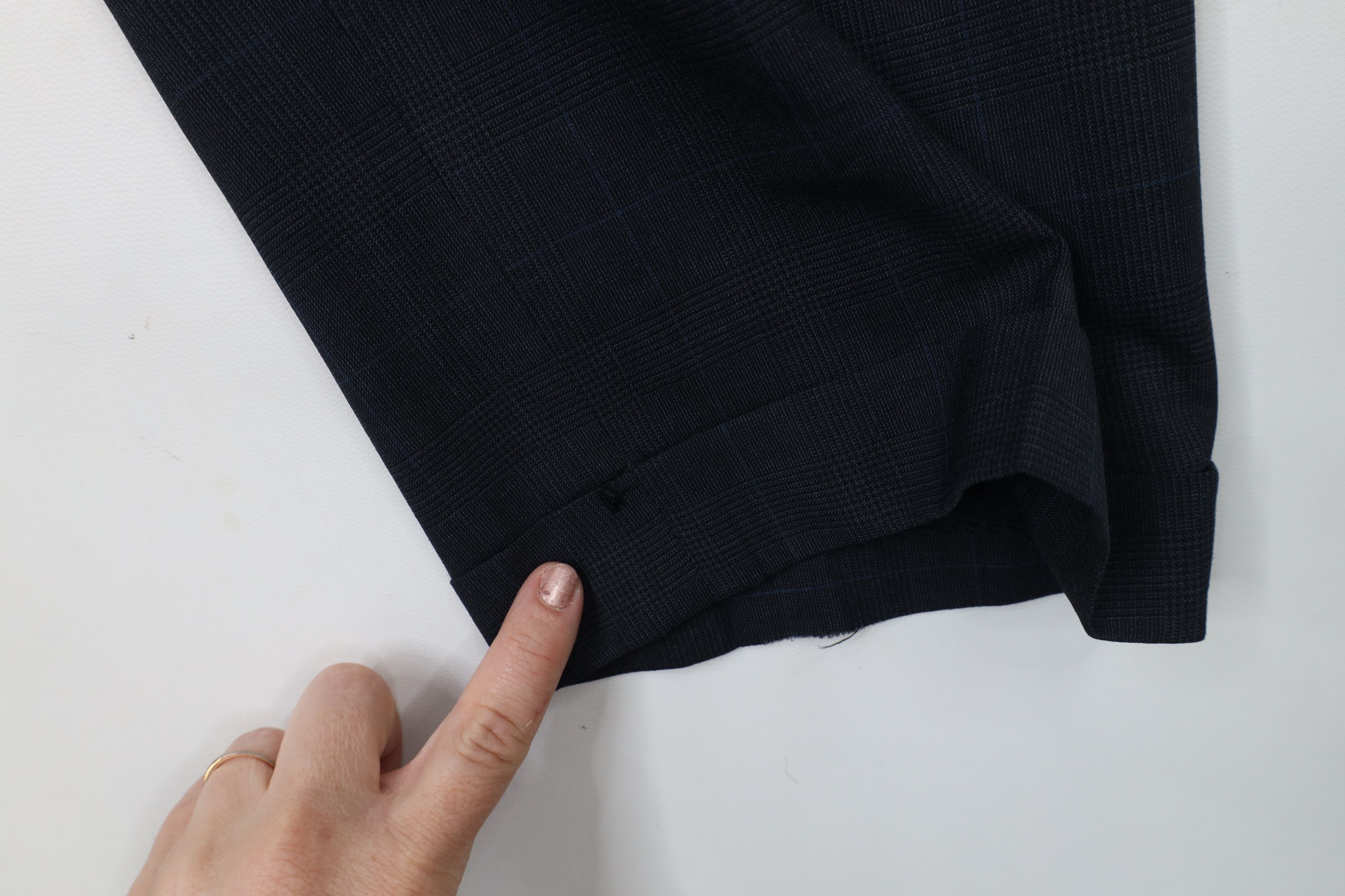 Jos. A. Bank × Vintage Vintage Jos A Bank Lightweight Wool Wide Leg Chino Pants Size US 36 / EU 52 - 5 Thumbnail