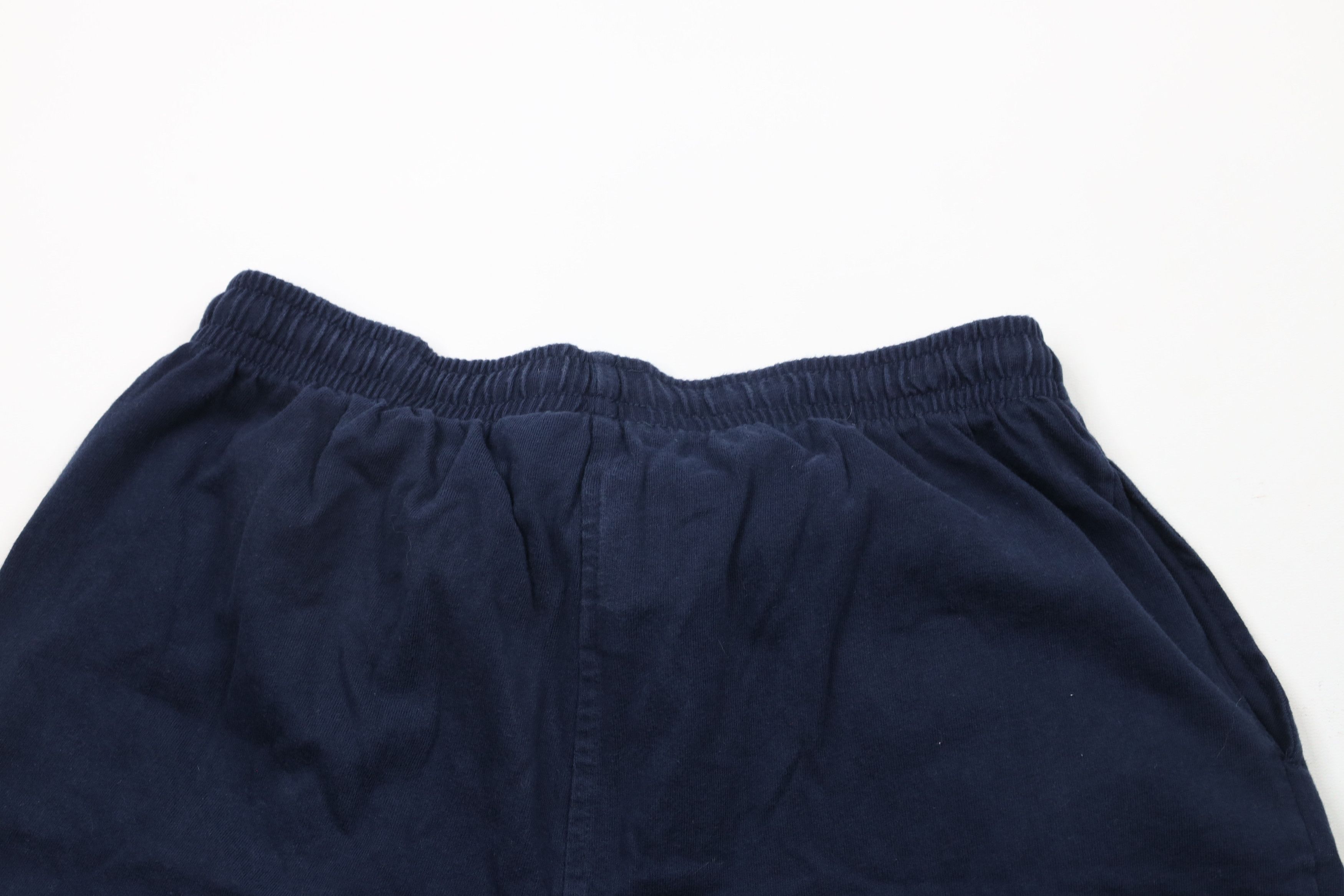 Vintage Vintage 90s Streetwear Above Knee Shorts Navy Blue Cotton Size US 36 / EU 52 - 8 Thumbnail